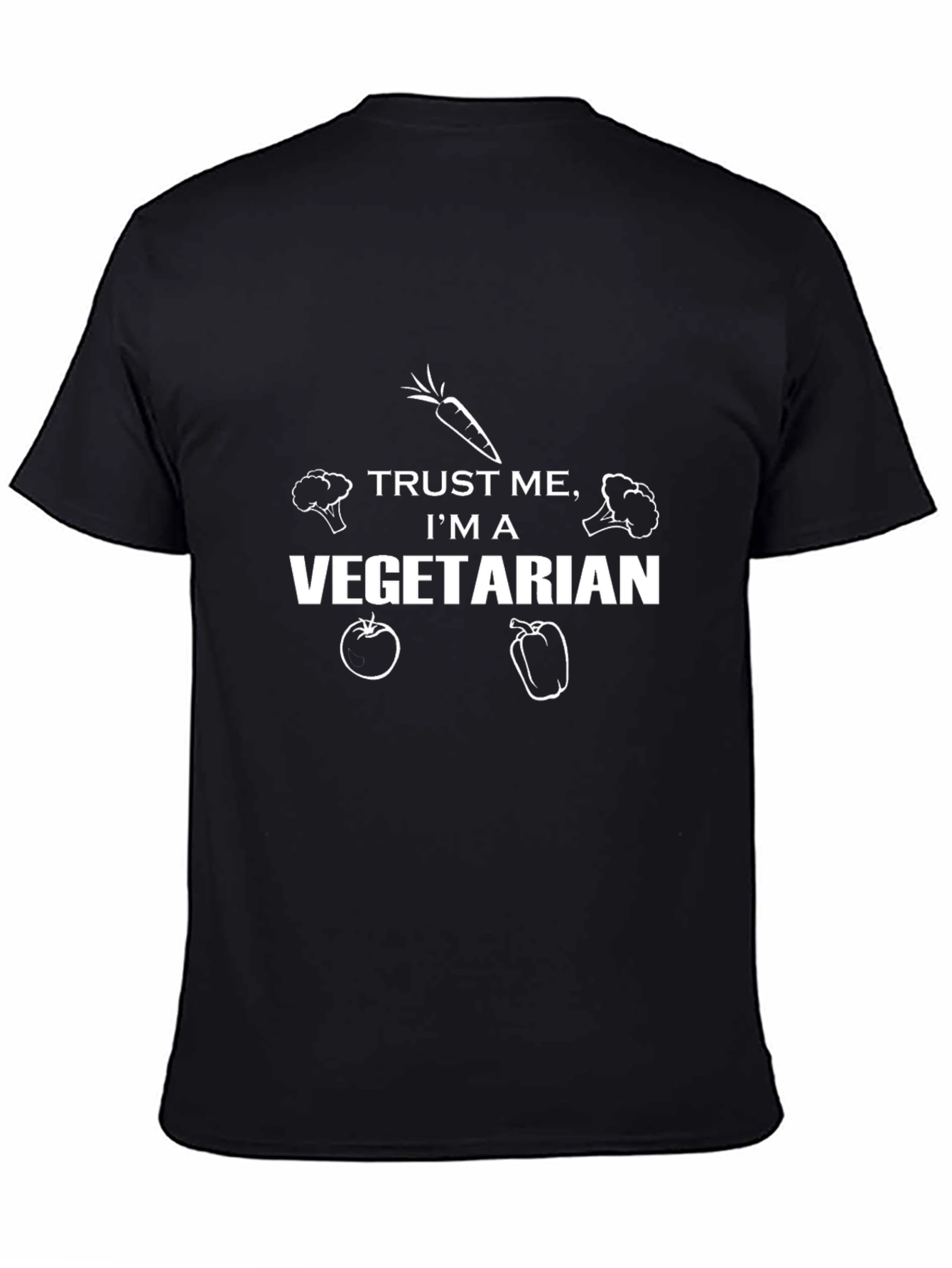 Trust Me Im A Vegetarian Graphic T-Shirt