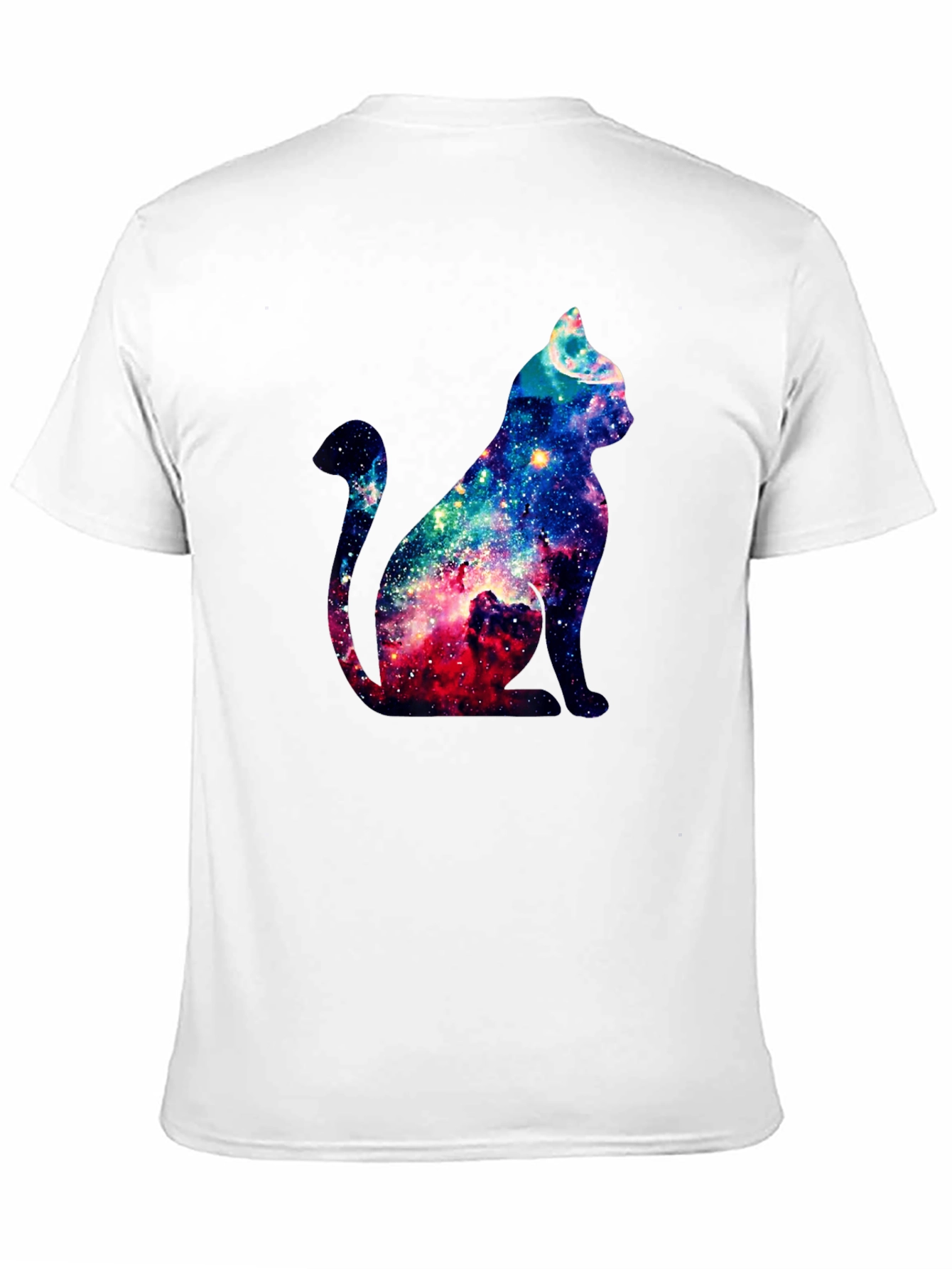 Cosmic Cat Graphic T-Shirt