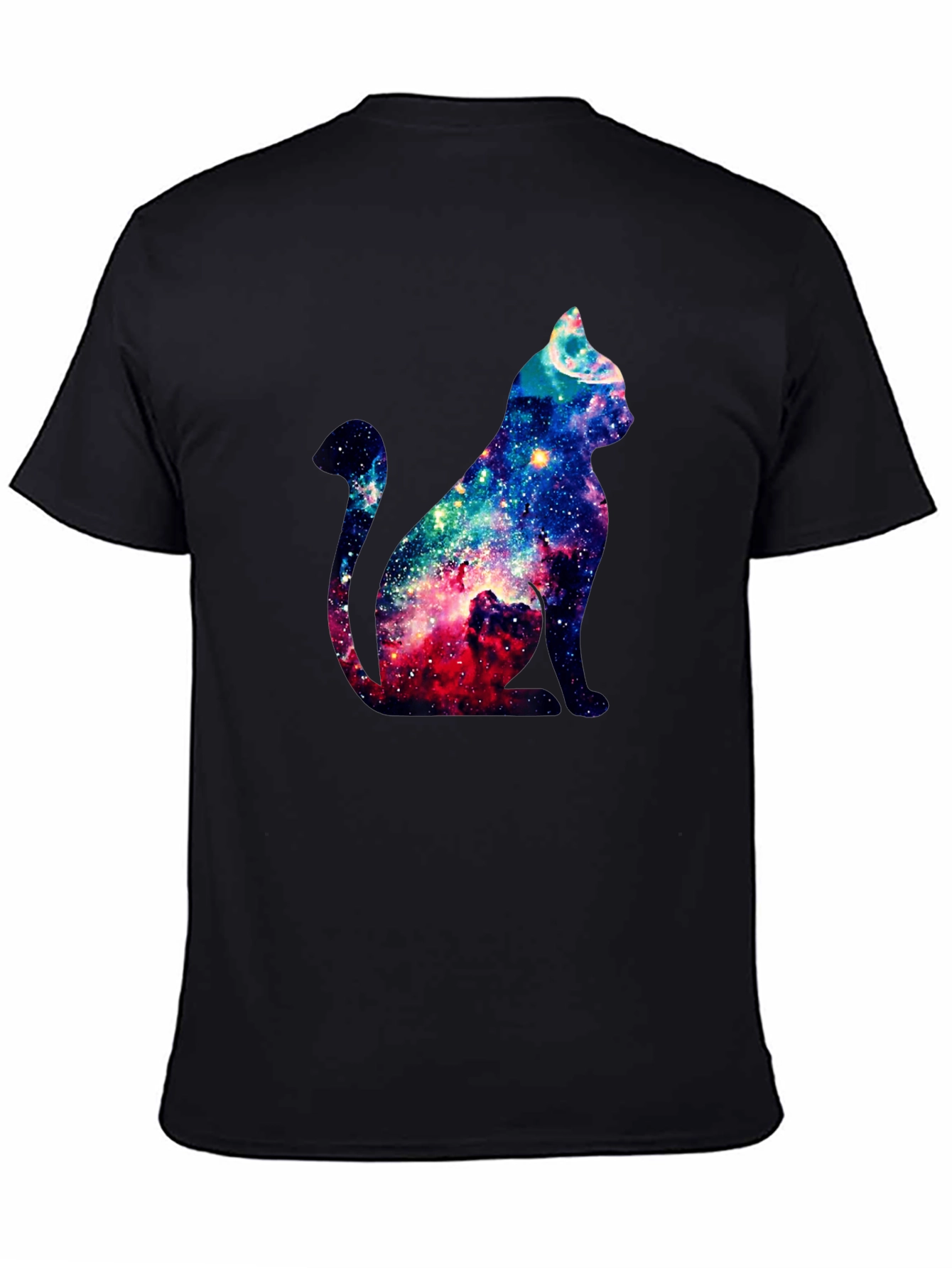 Cosmic Cat Graphic T-Shirt
