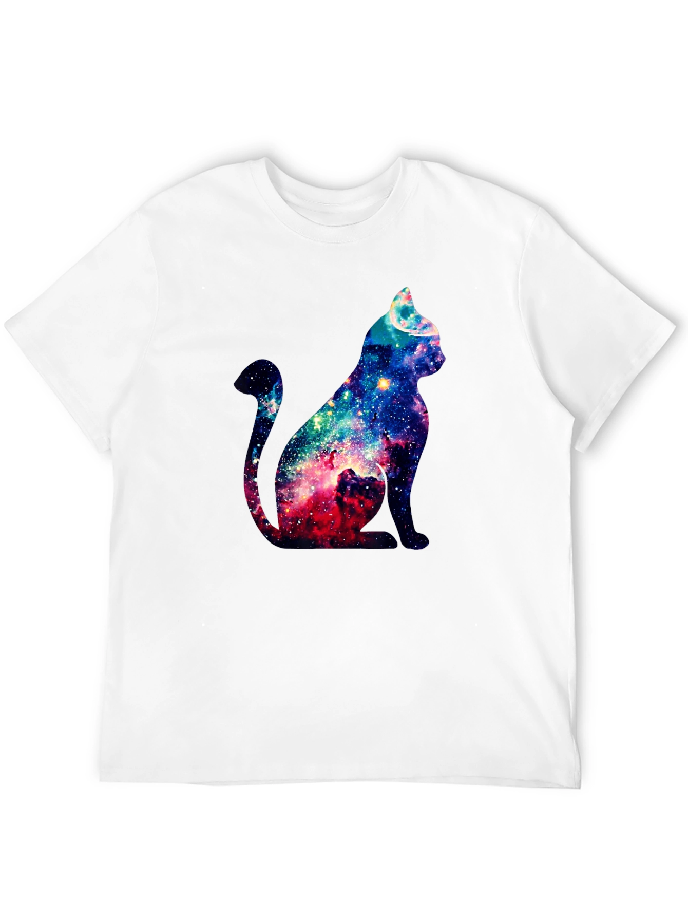 Cosmic Cat Graphic T-Shirt