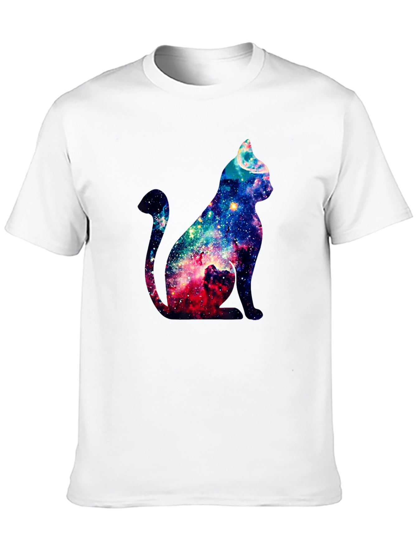 Cosmic Cat Graphic T-Shirt