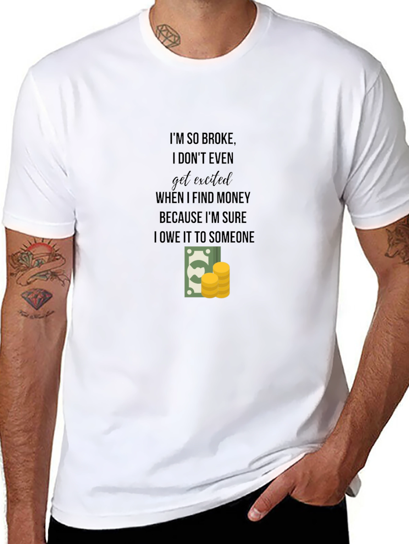 So Broke Funny T-Shirt