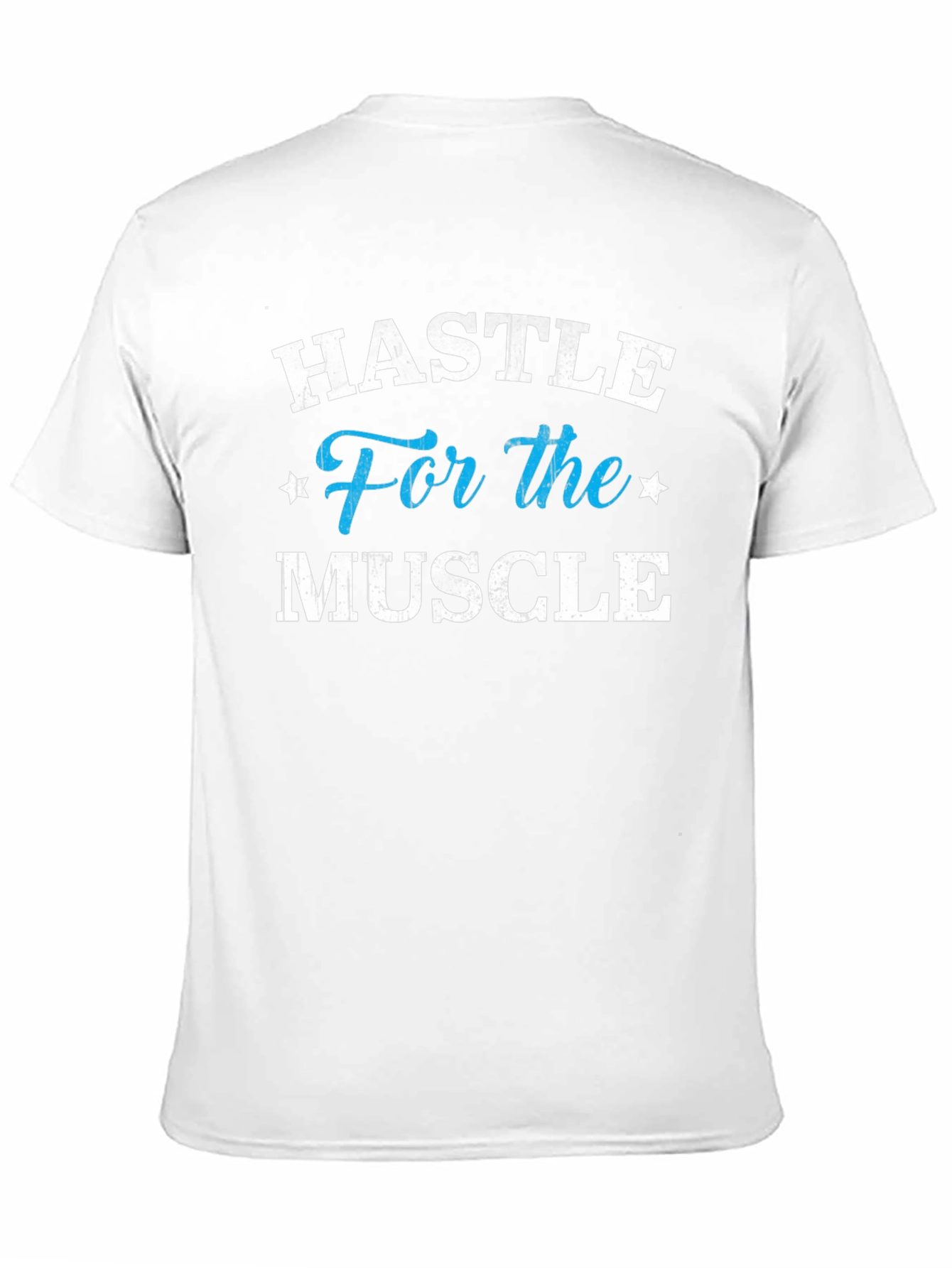 Hustle For The Muscle Mens Black Graphic Tee