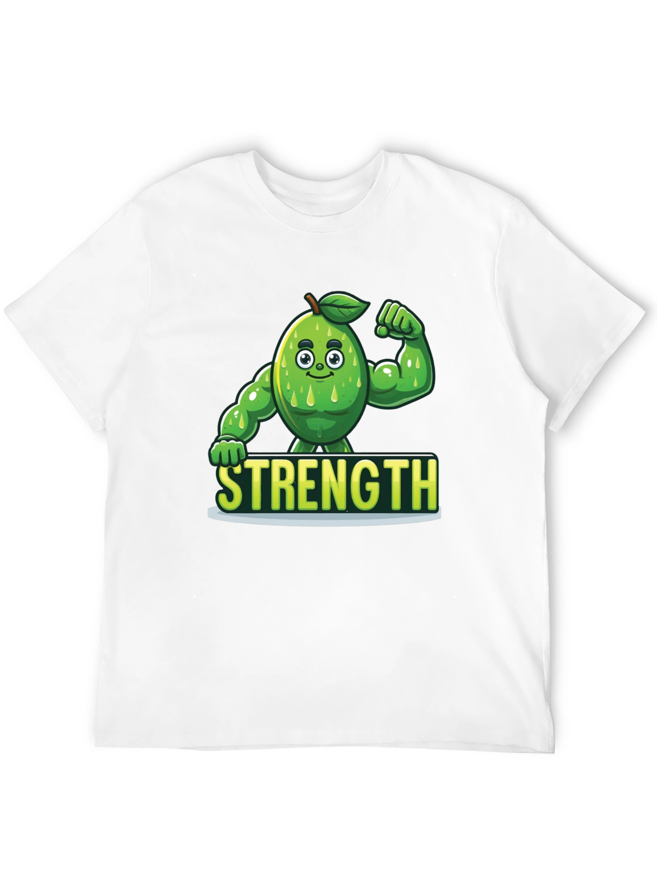 Strength Avocado T-Shirt - Funny Gym Workout Tee