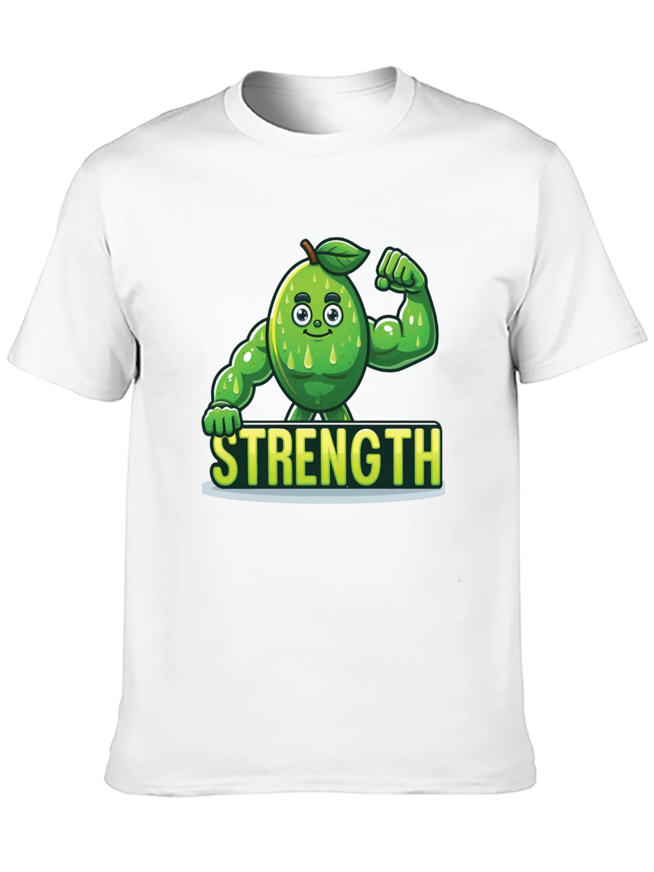 Strength Avocado T-Shirt - Funny Gym Workout Tee