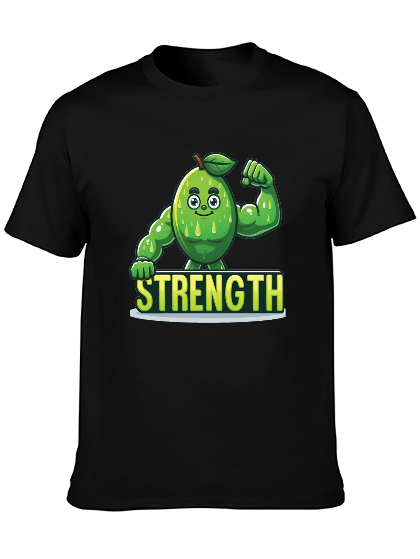 Strength Avocado T-Shirt - Funny Gym Workout Tee