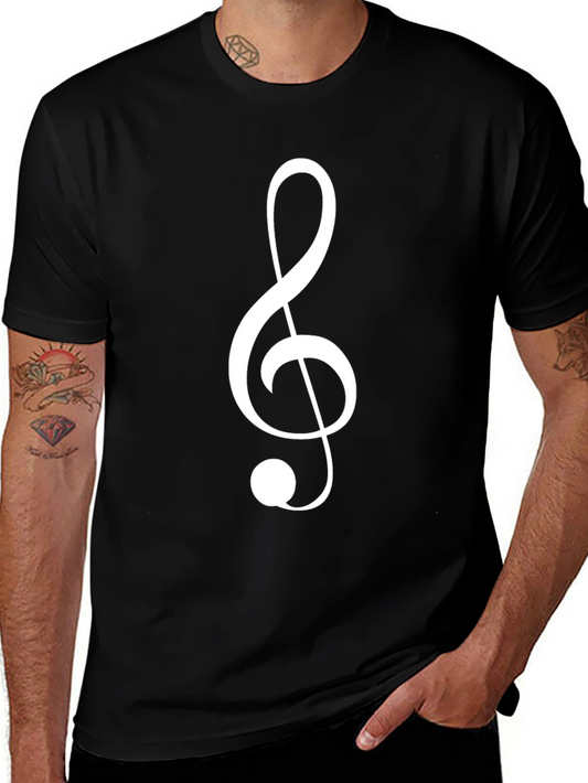 Musical Treble Clef Graphic Tee