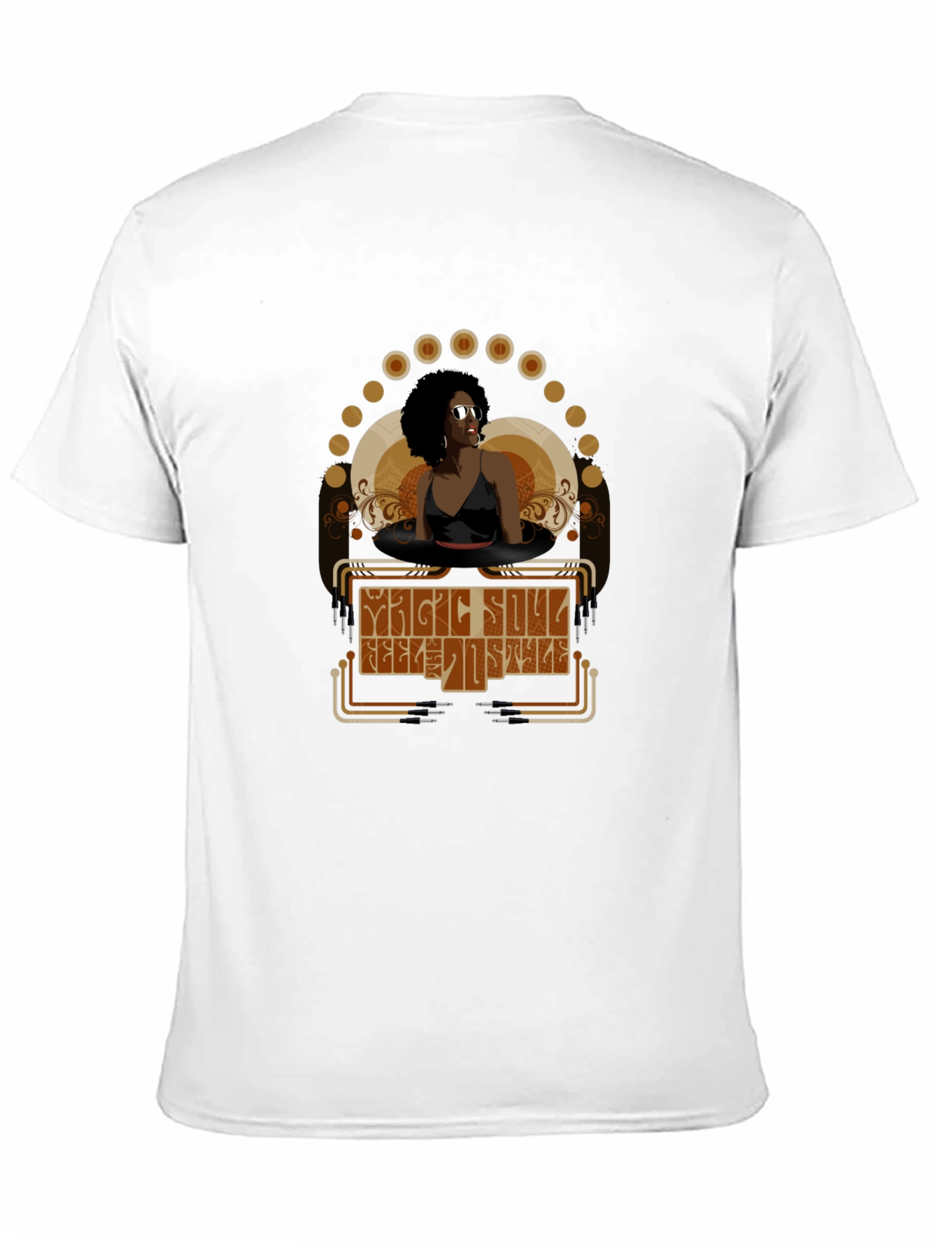 Magic Soul Retro Style Graphic T-Shirt