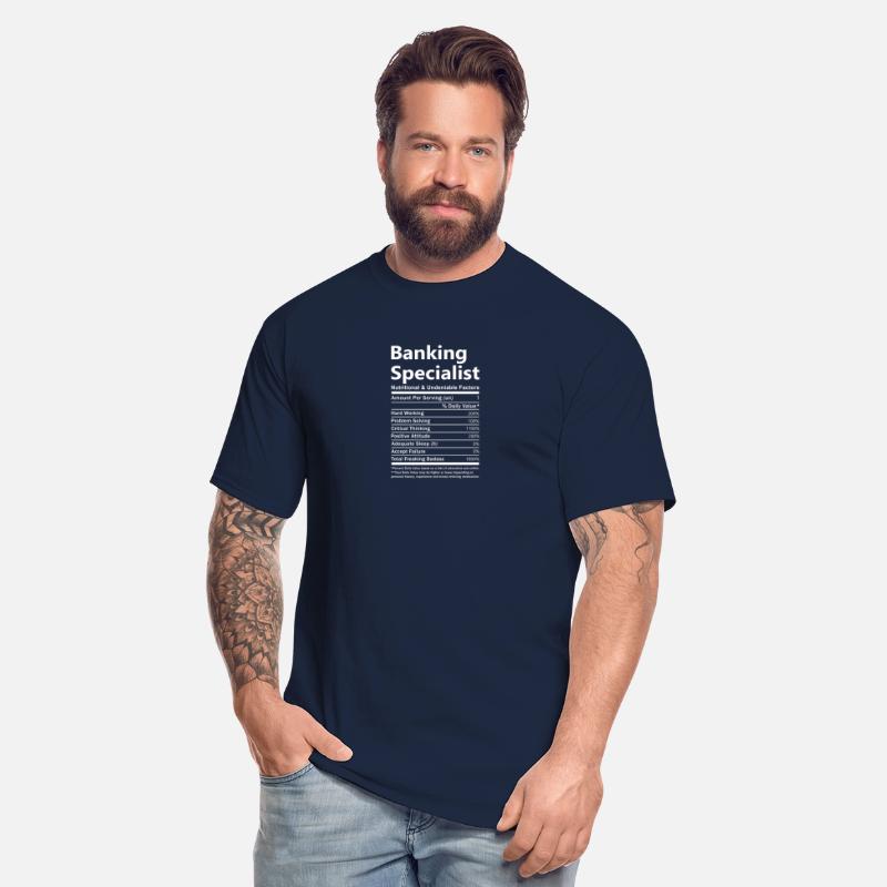 Banking Specialist T Shirt - Nutritional And Unden