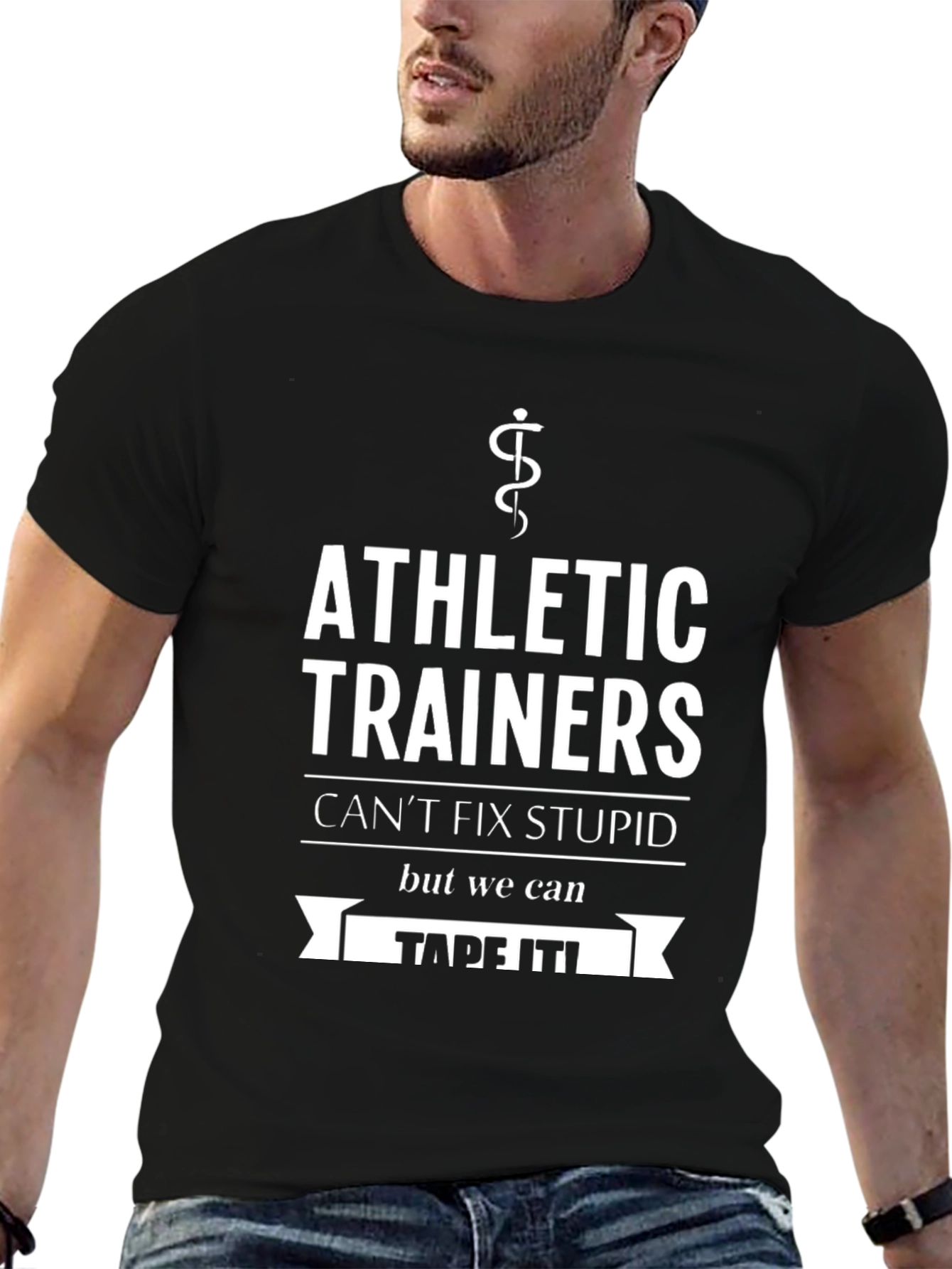 Athletic Trainer Humor T-Shirt - Tape It!