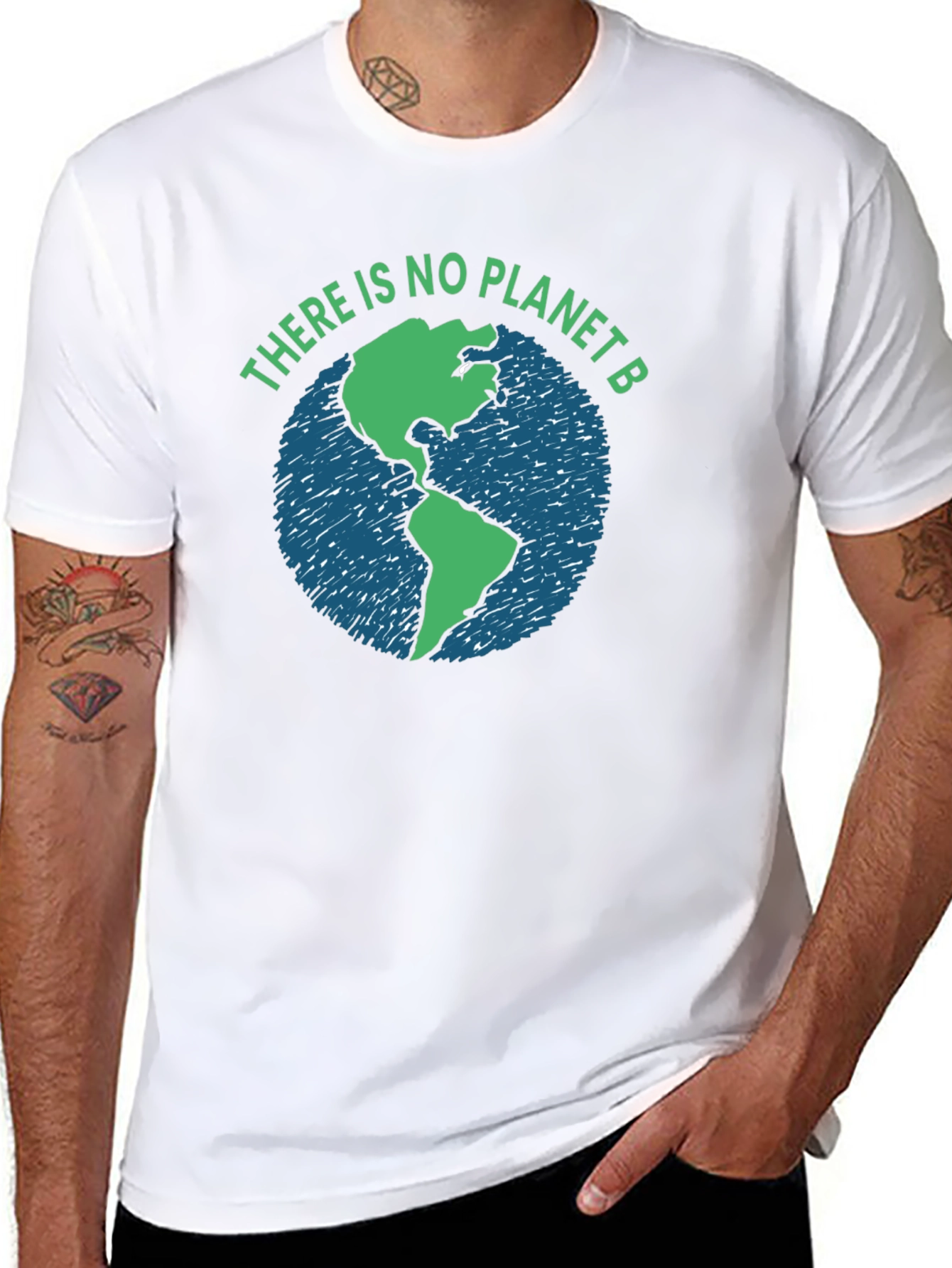 No Planet B Graphic Tee - Earth Day T-Shirt