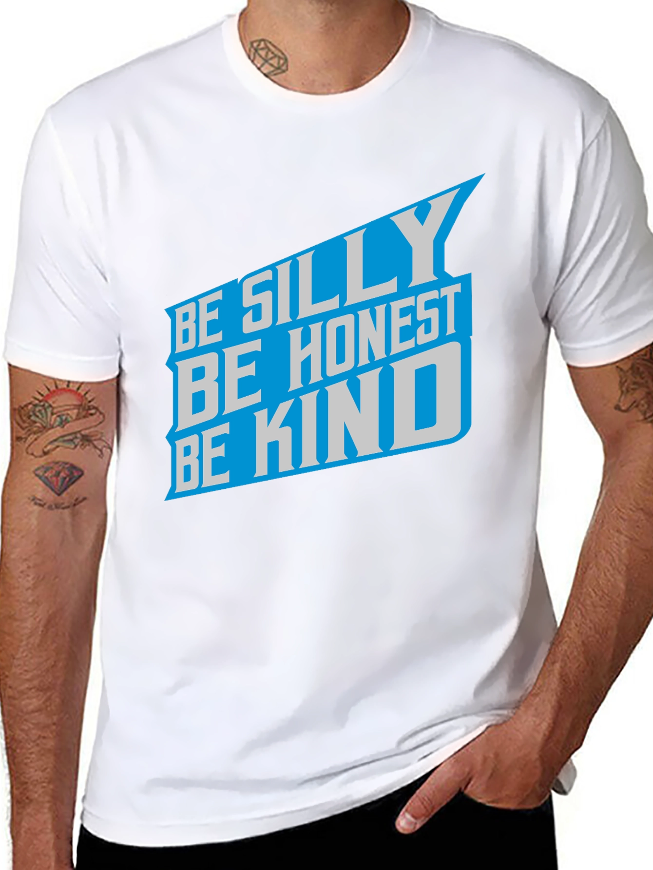Be Silly Be Honest Be Kind Graphic Tee