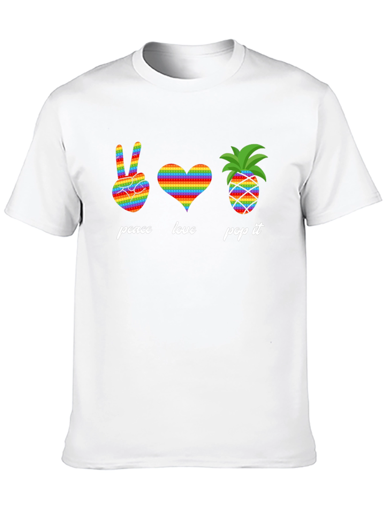 Peace Love Pop It T-Shirt
