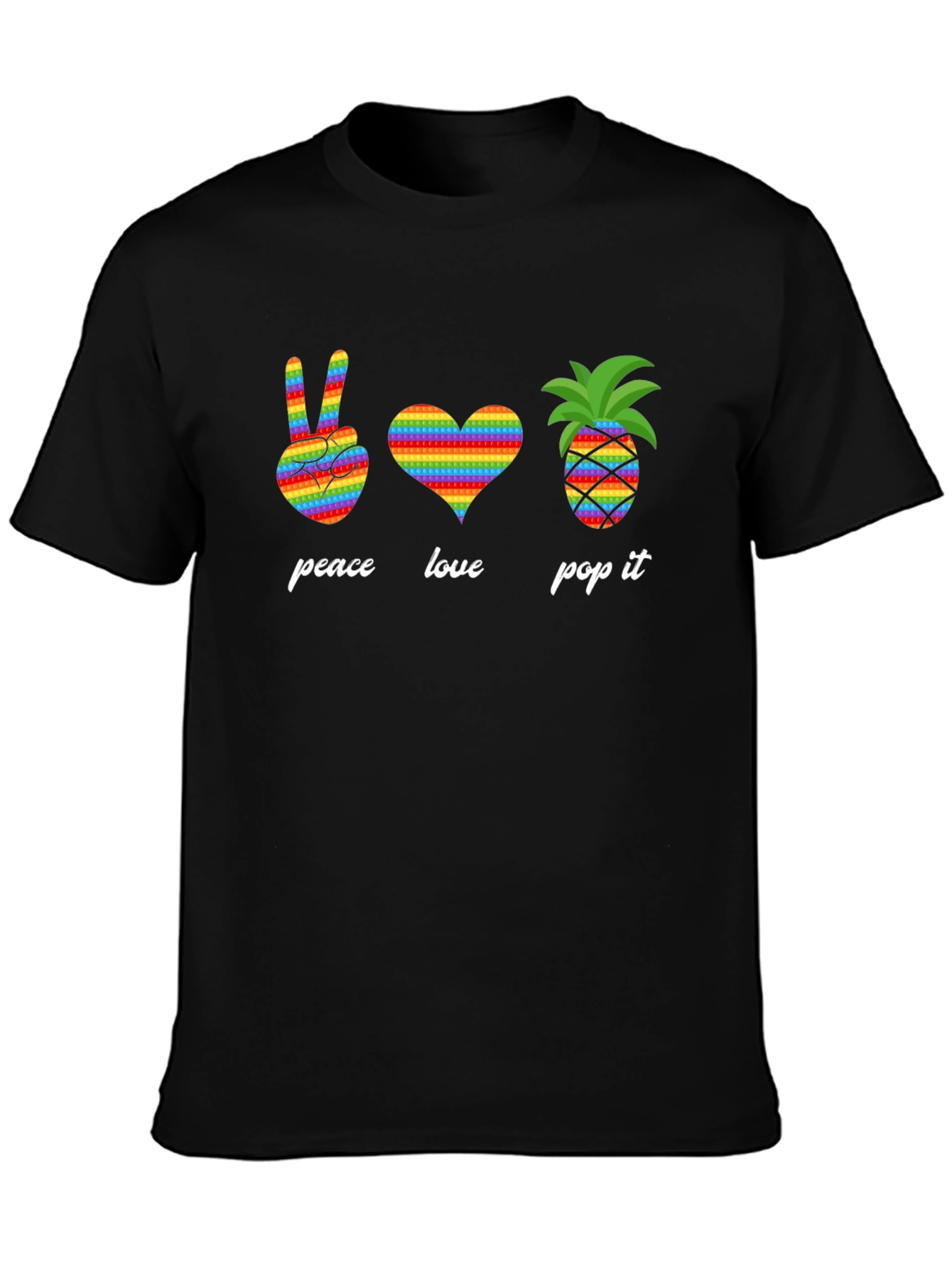 Peace Love Pop It T-Shirt