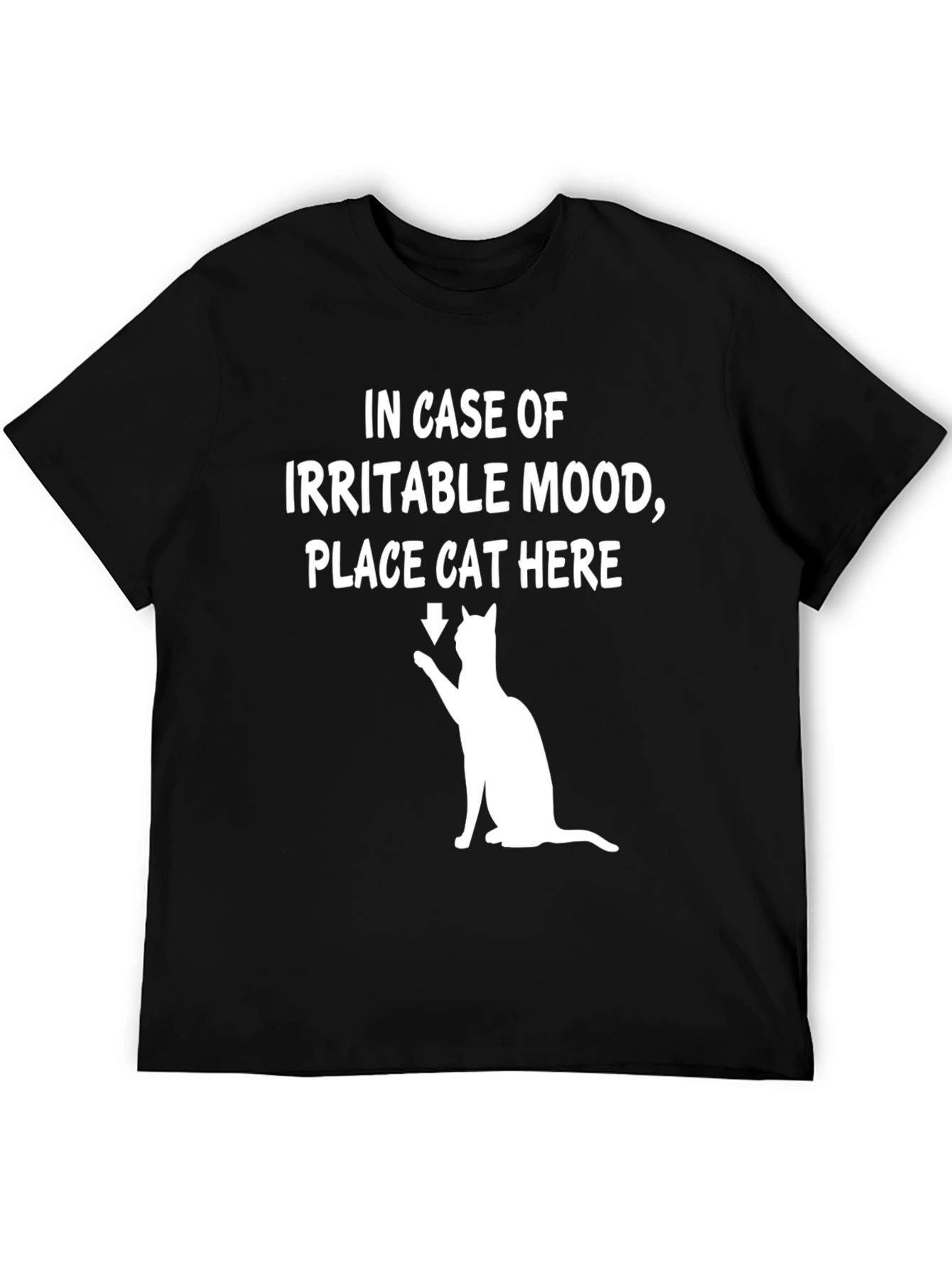 Irritable Mood Cat T-Shirt