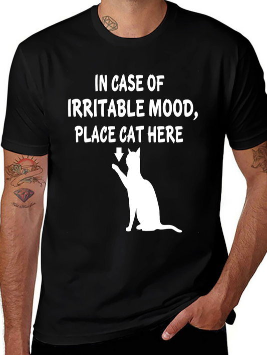Irritable Mood Cat T-Shirt