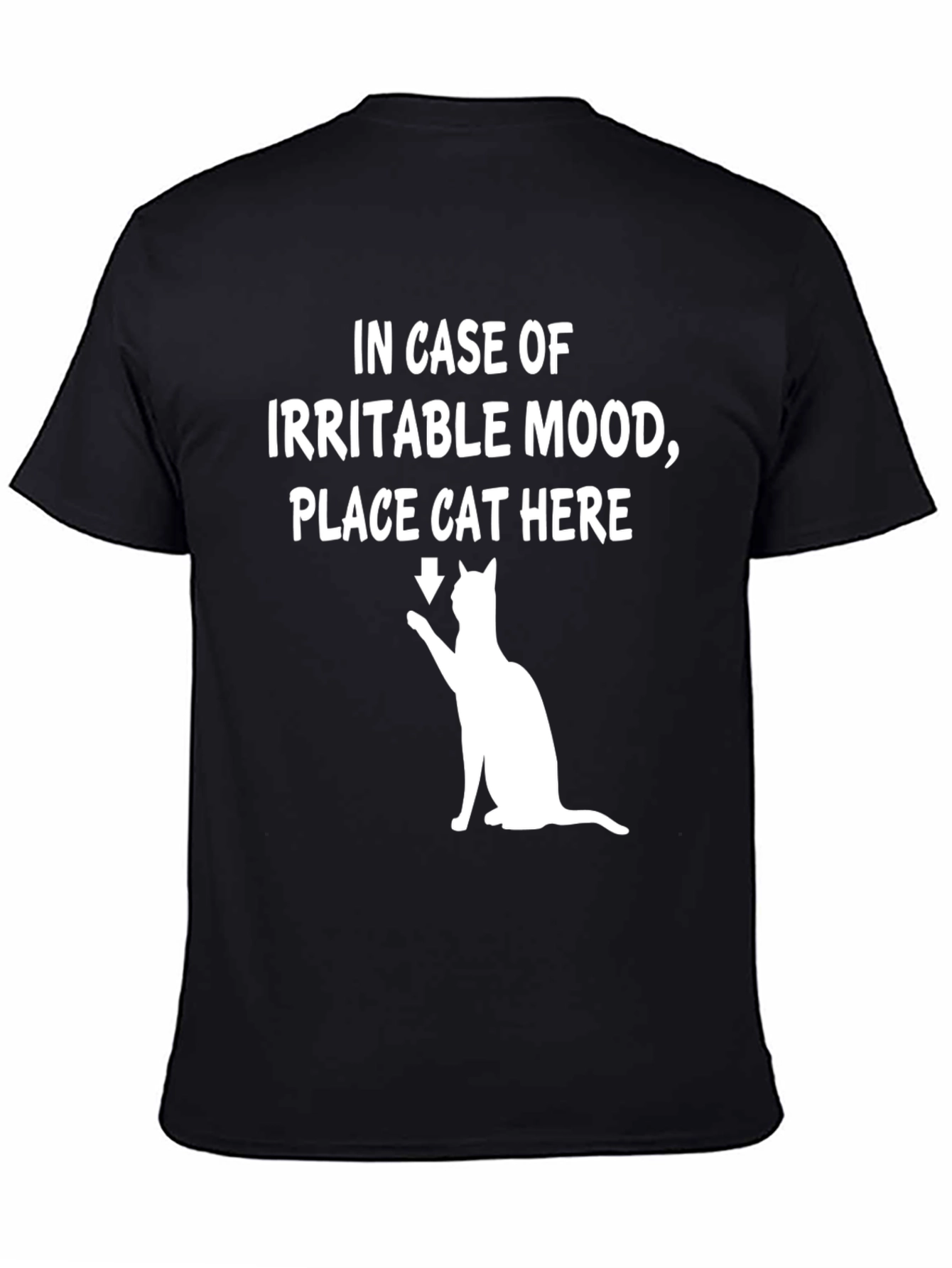 Irritable Mood Cat T-Shirt