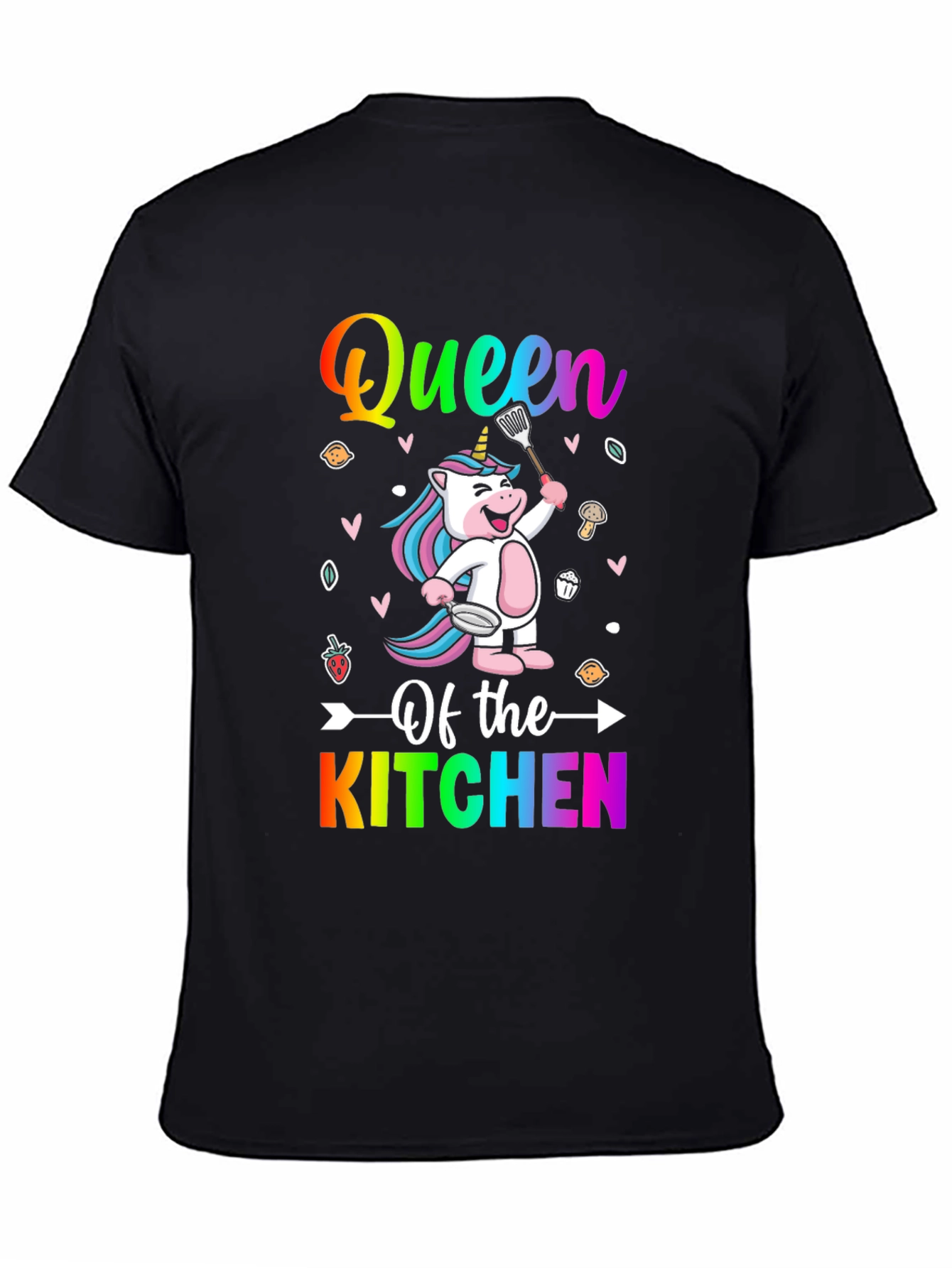 Queen of the Kitchen Unicorn T-Shirt
