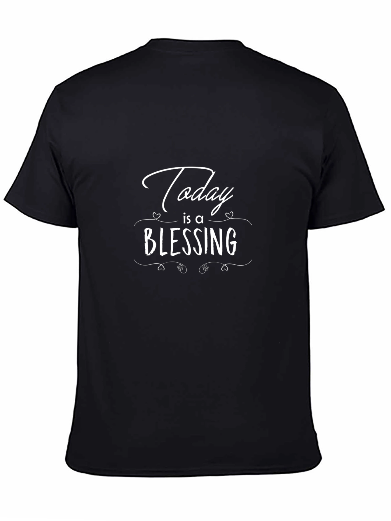 Today is a Blessing Black Graphic Tee