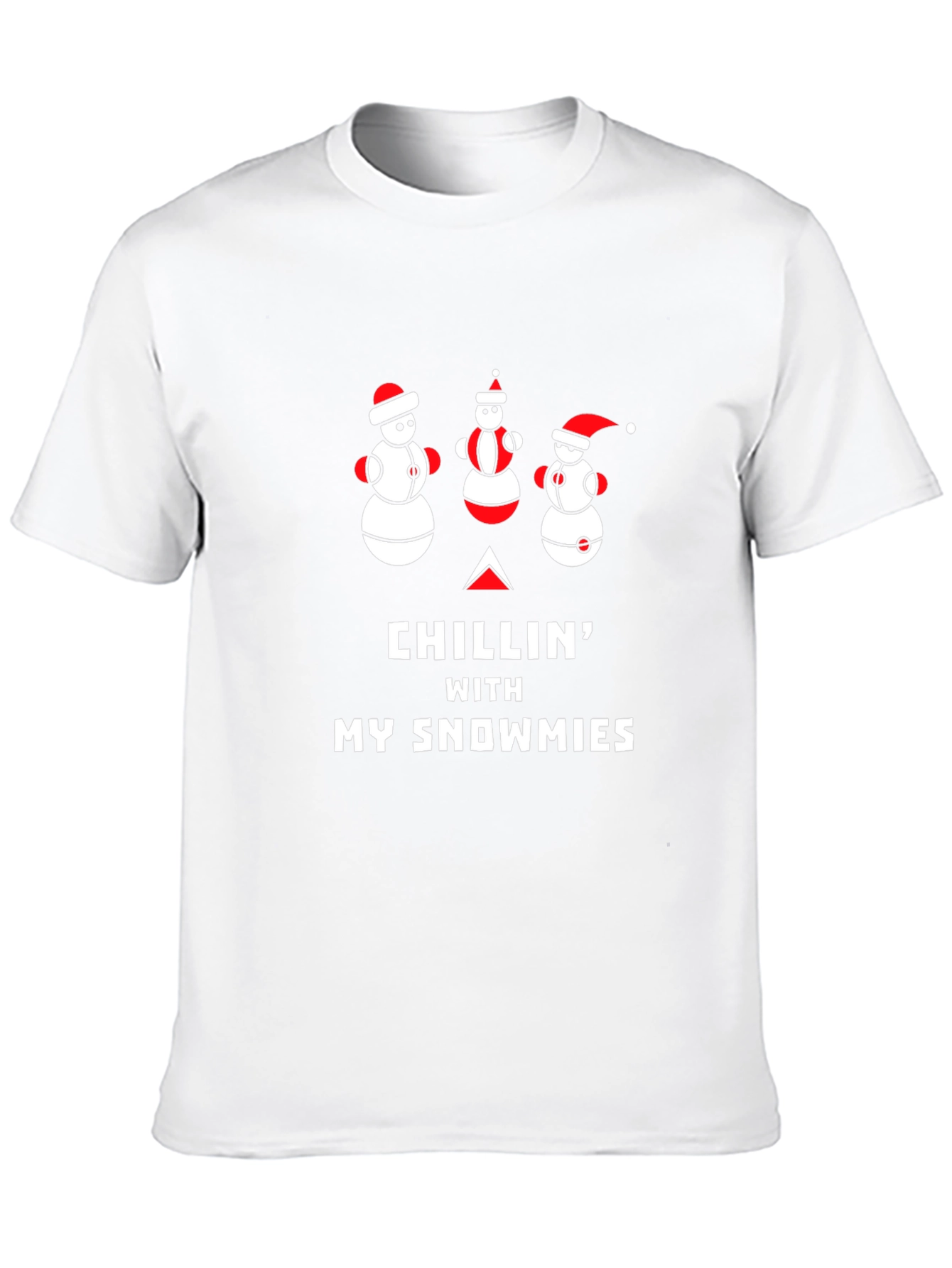 Chillin With My Snowmies Graphic T-Shirt