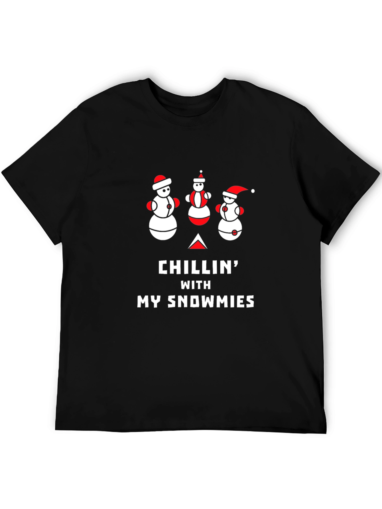 Chillin With My Snowmies Graphic T-Shirt