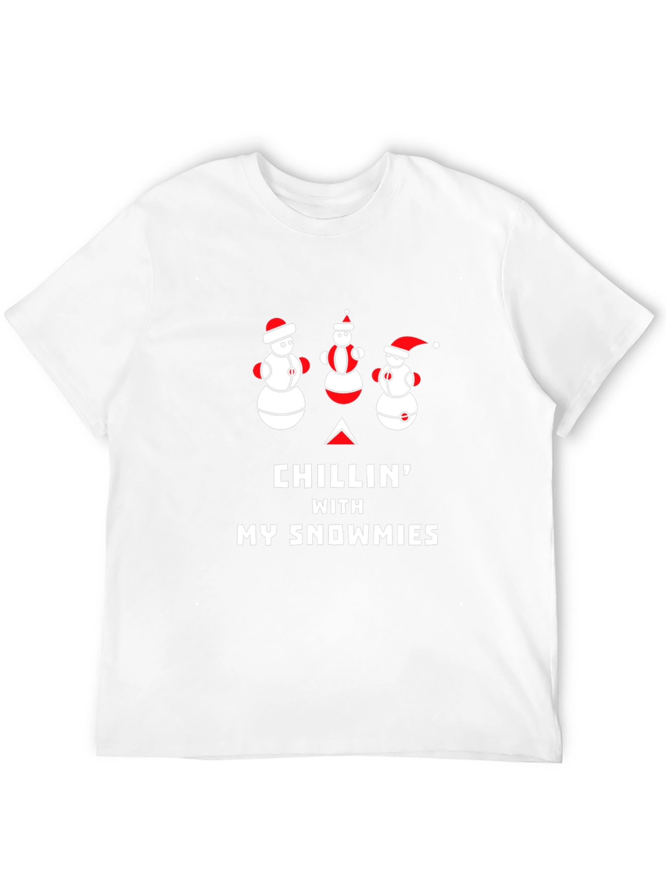 Chillin With My Snowmies Graphic T-Shirt