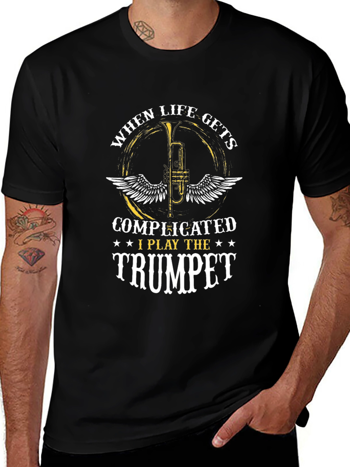 Complicated Life Trumpet T-Shirt