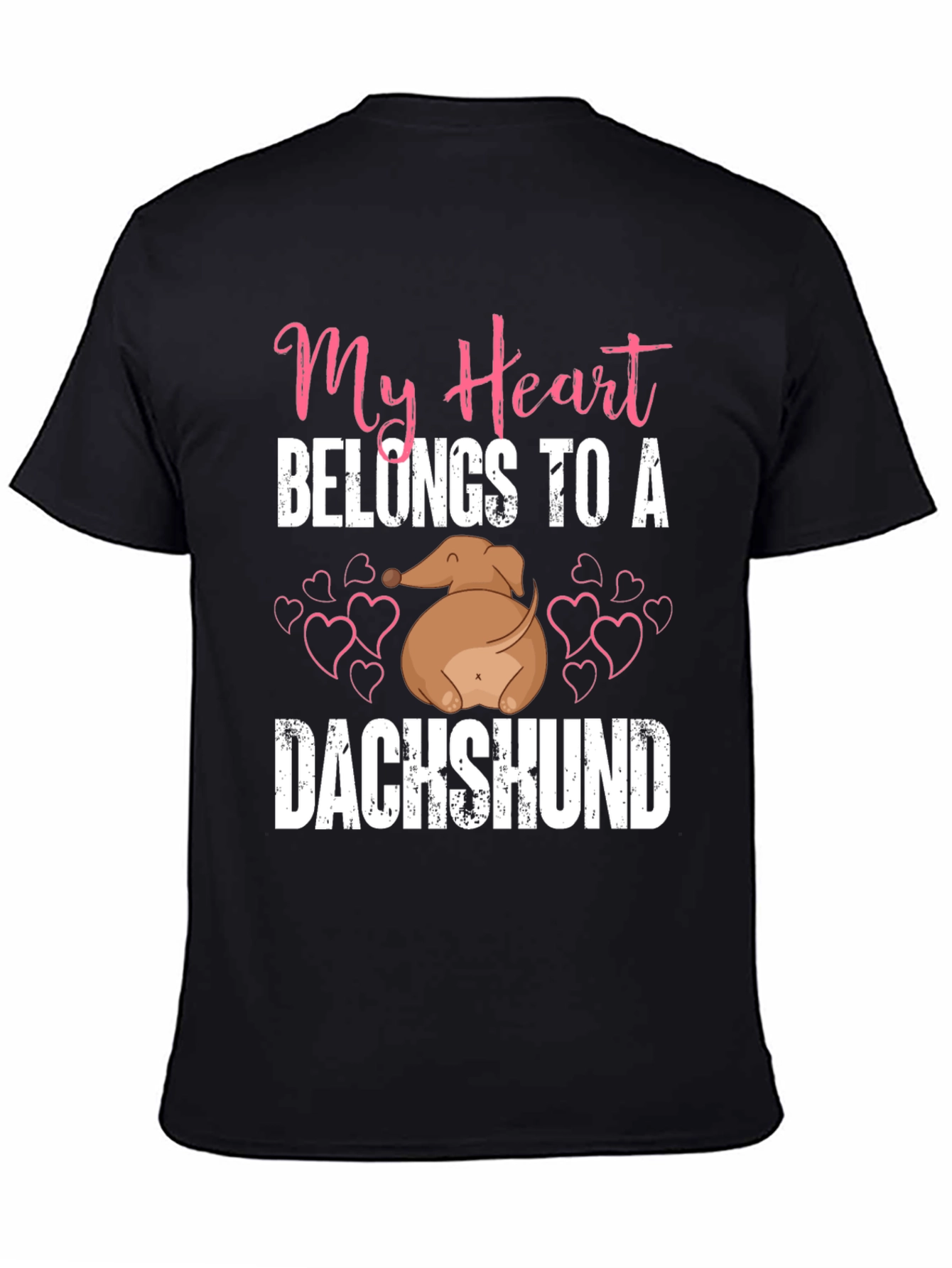 Dachshund Heart T-Shirt - Dog Lover Tee