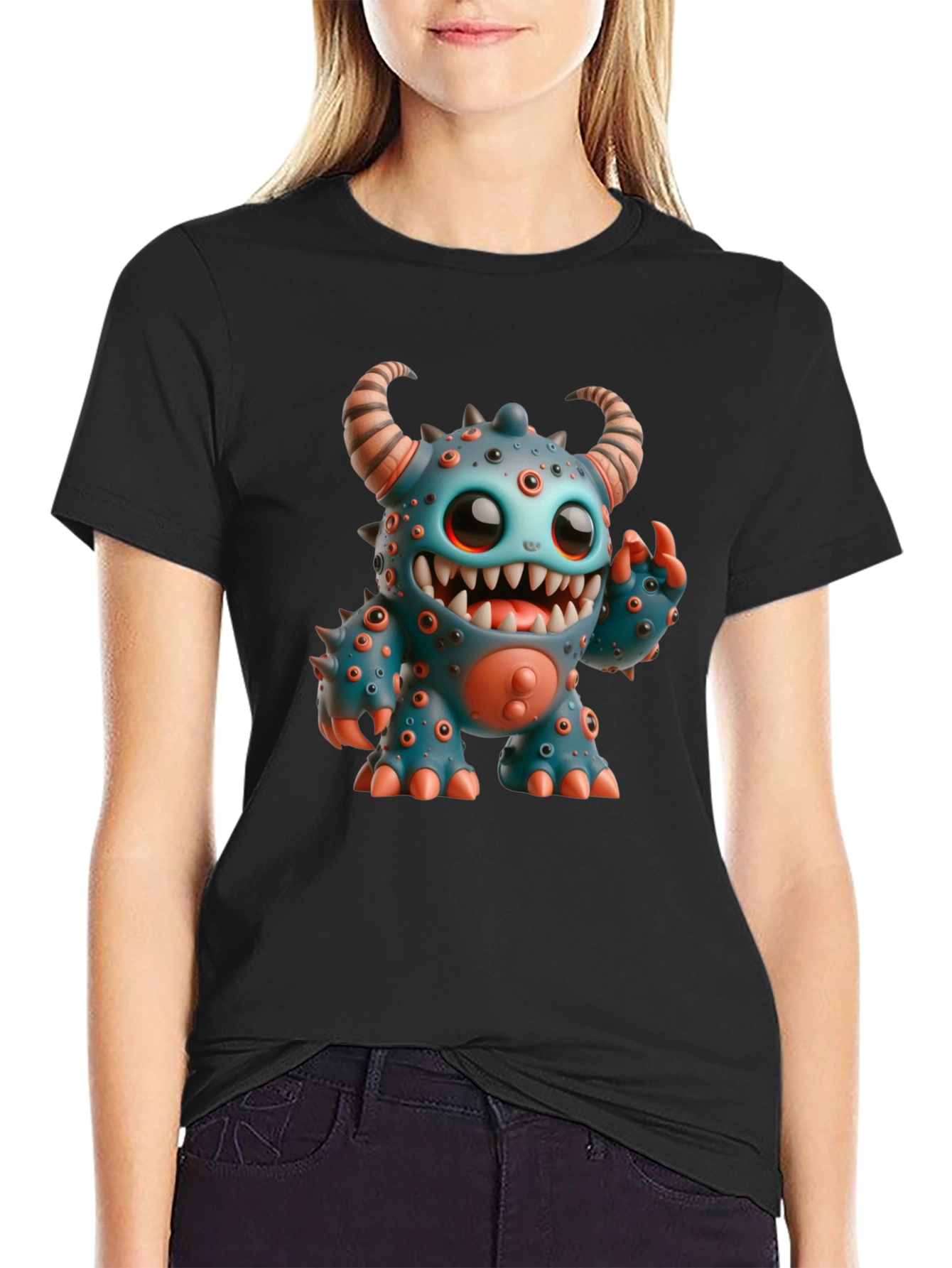 Monster Graphic Tee - Fun & Unique Design