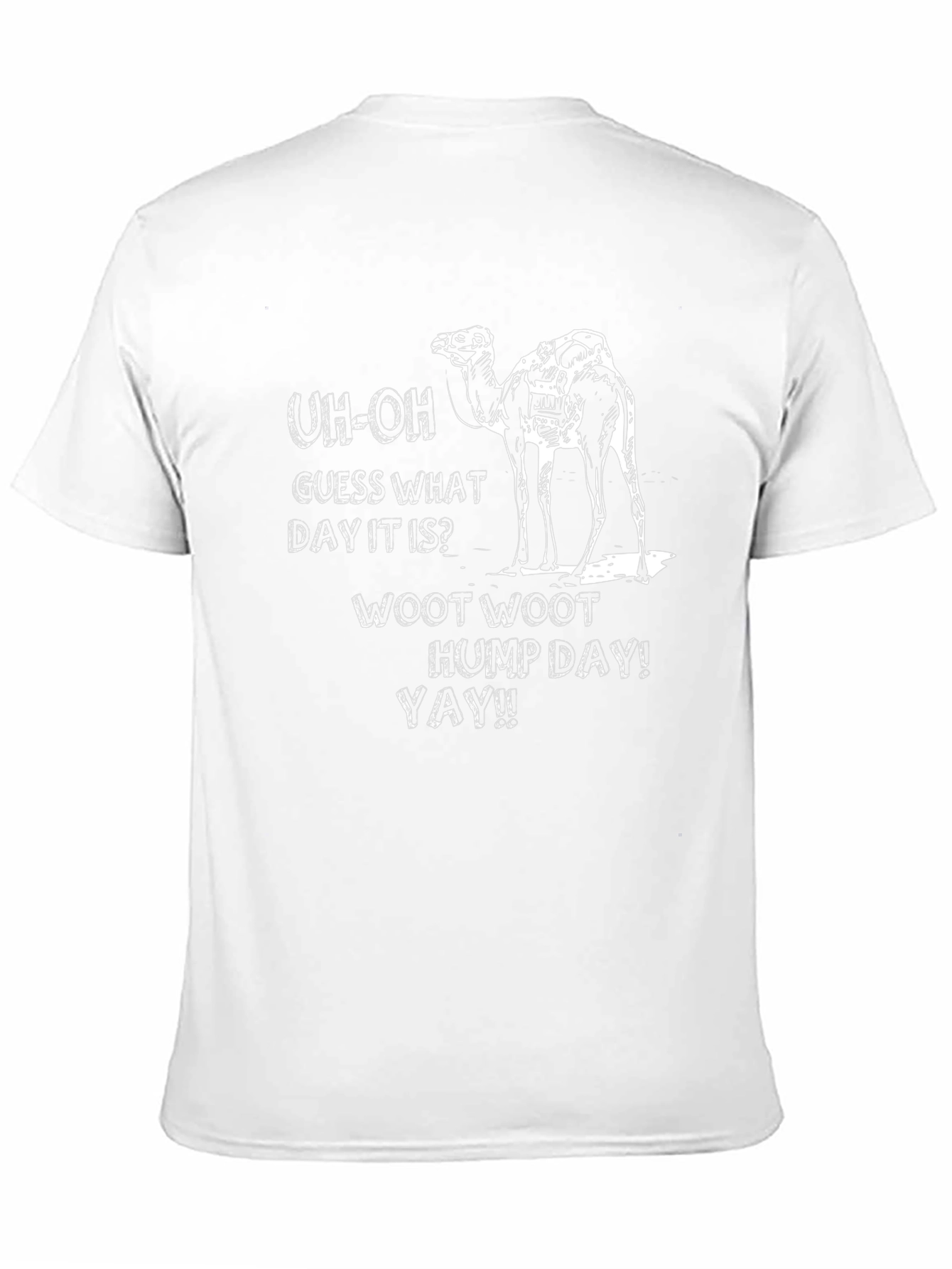 Hump Day Camel T-Shirt - Funny Wednesday Tee