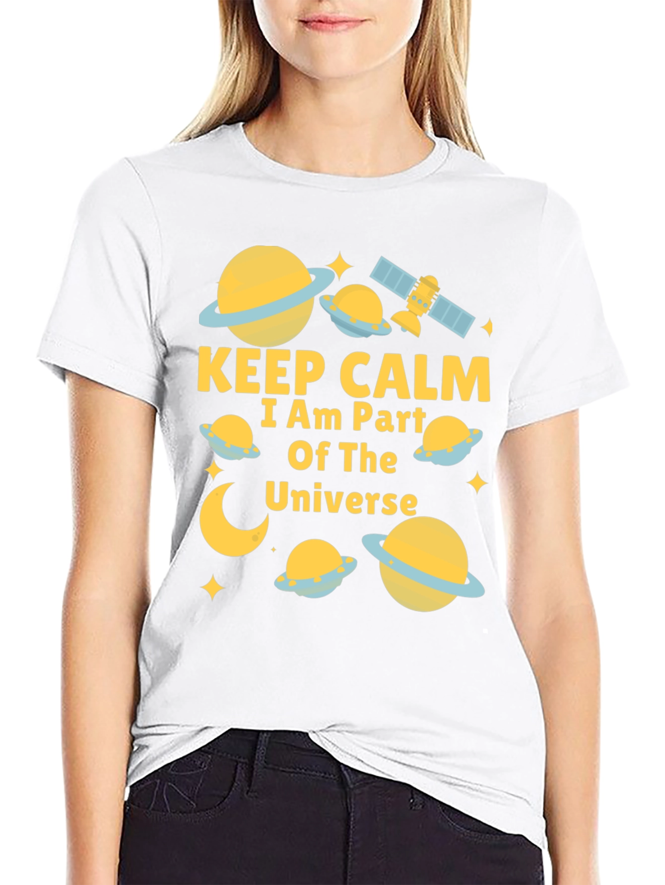 Cosmic Keep Calm Universe T-Shirt