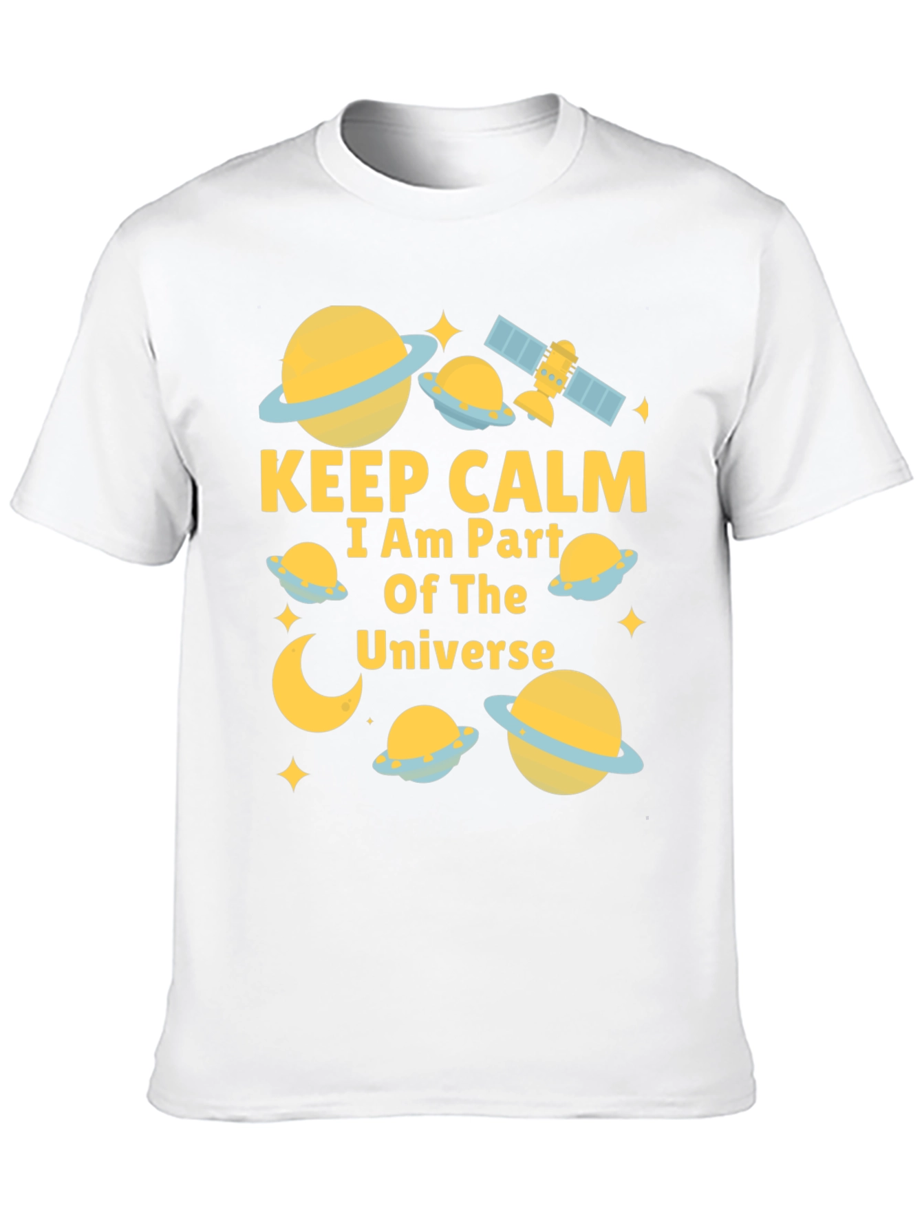 Cosmic Keep Calm Universe T-Shirt