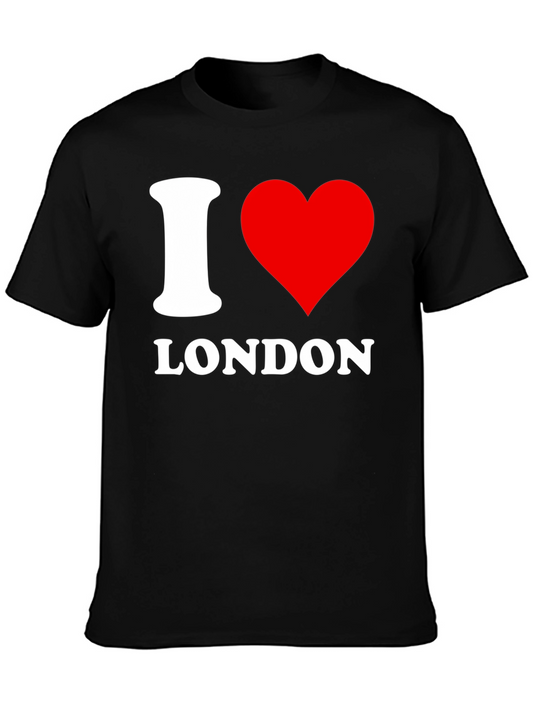 I Love London Black T-Shirt