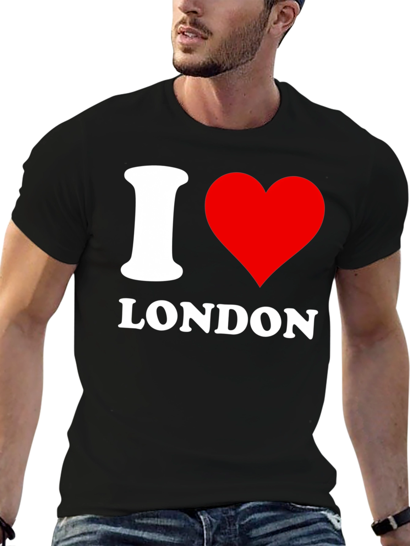 I Love London Black T-Shirt