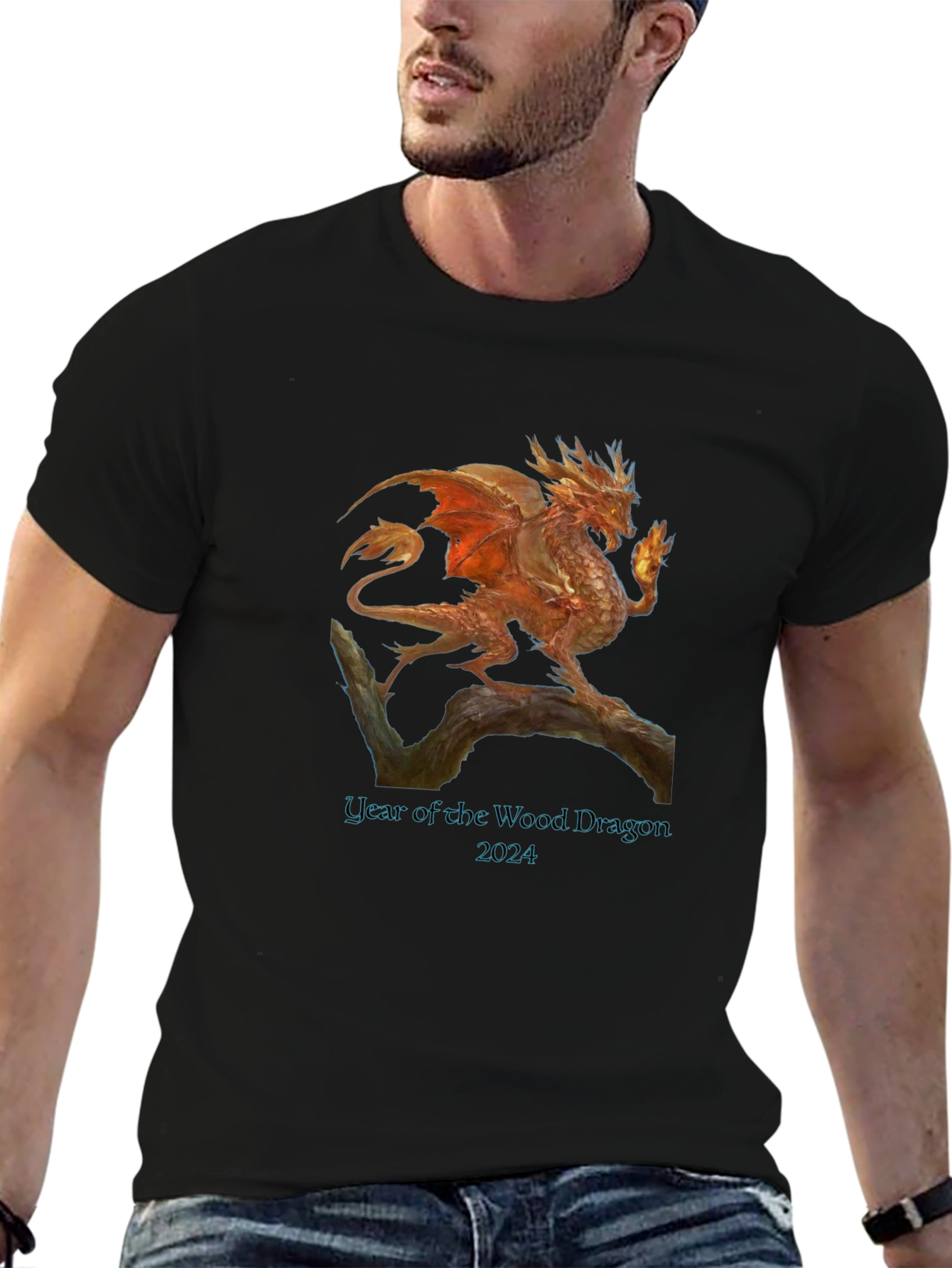 Year of the Wood Dragon 2024 Graphic Tee