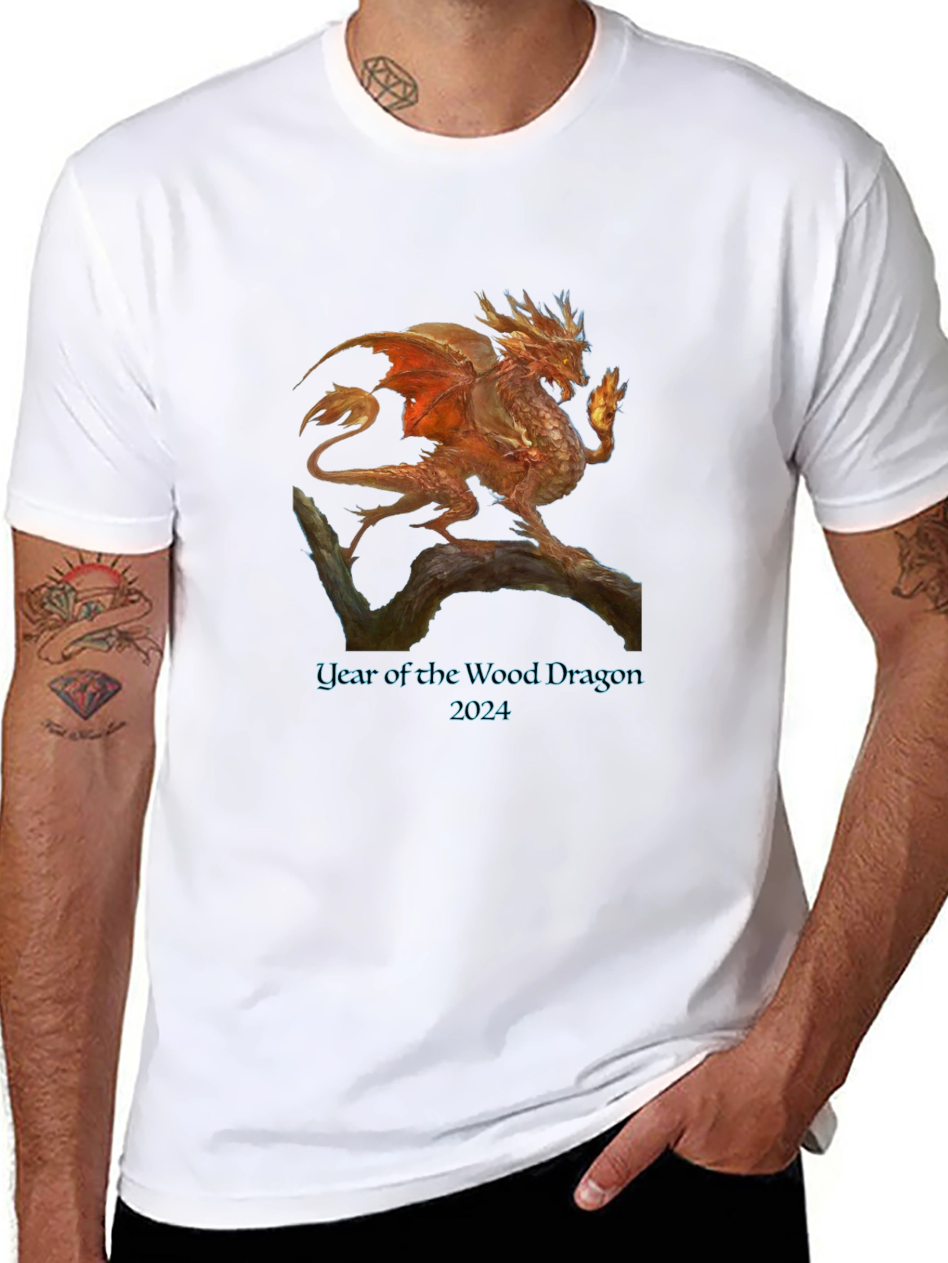 Year of the Wood Dragon 2024 Graphic Tee
