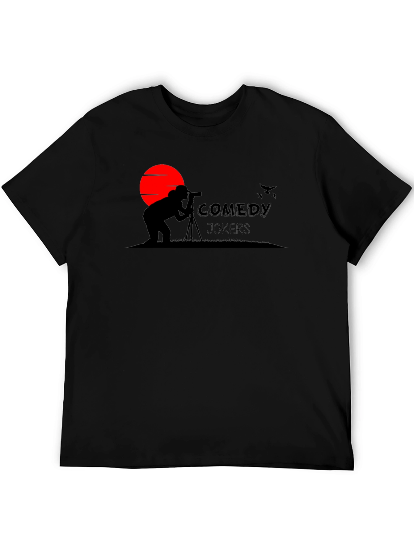 Comedy Jokers Graphic T-Shirt - Dark Humor Tee