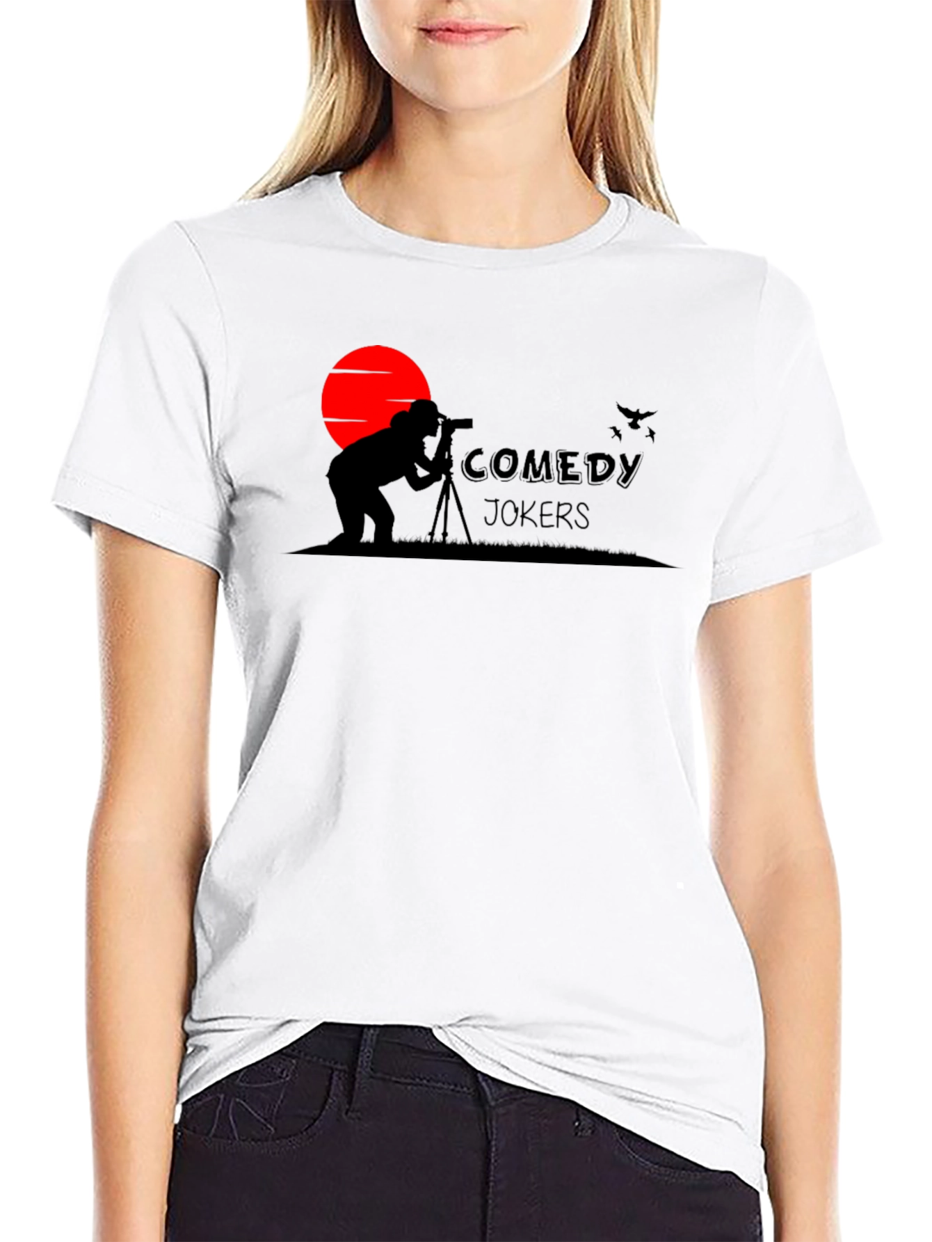Comedy Jokers Graphic T-Shirt - Dark Humor Tee