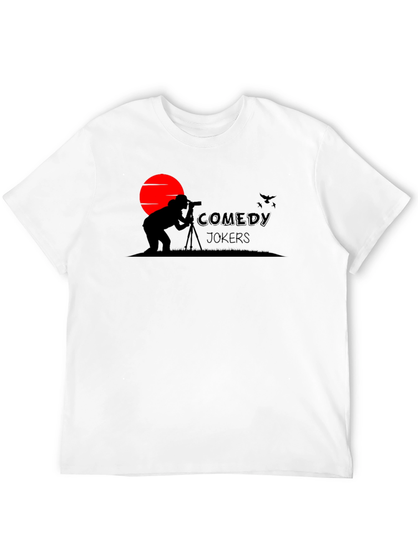 Comedy Jokers Graphic T-Shirt - Dark Humor Tee