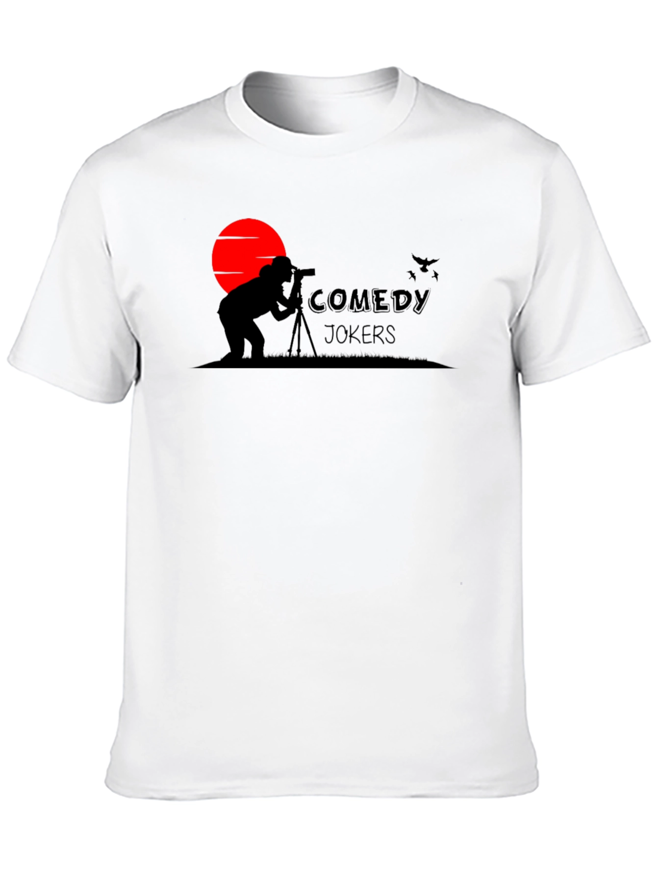 Comedy Jokers Graphic T-Shirt - Dark Humor Tee