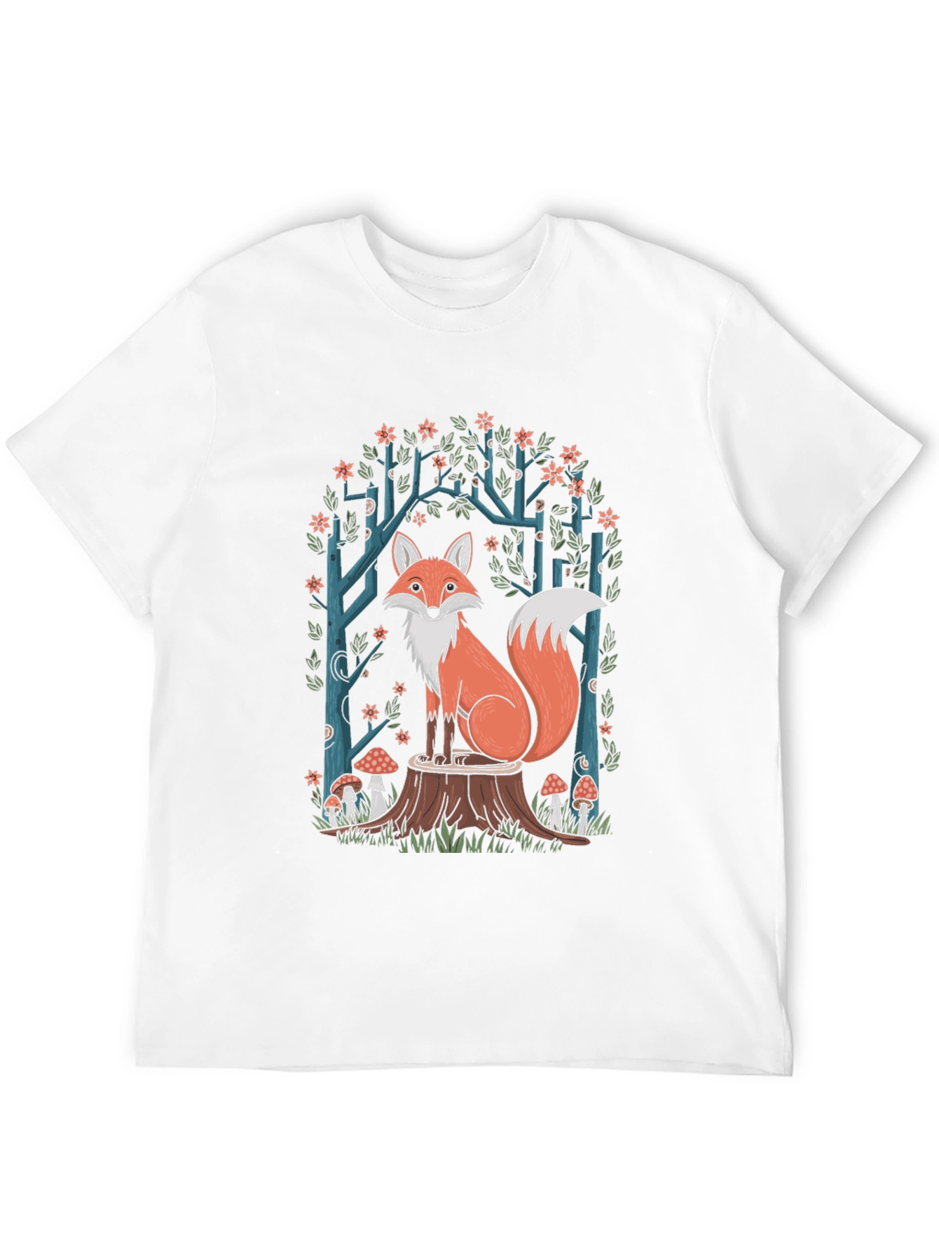 Fox in Woods Graphic Tee