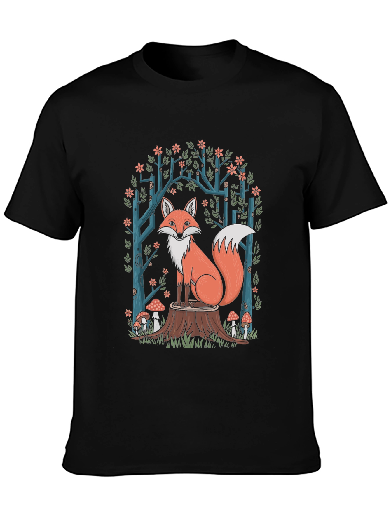 Fox in Woods Graphic Tee