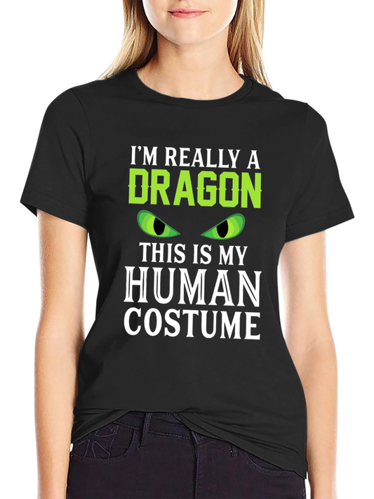 Im Really A Dragon Human Costume T-Shirt
