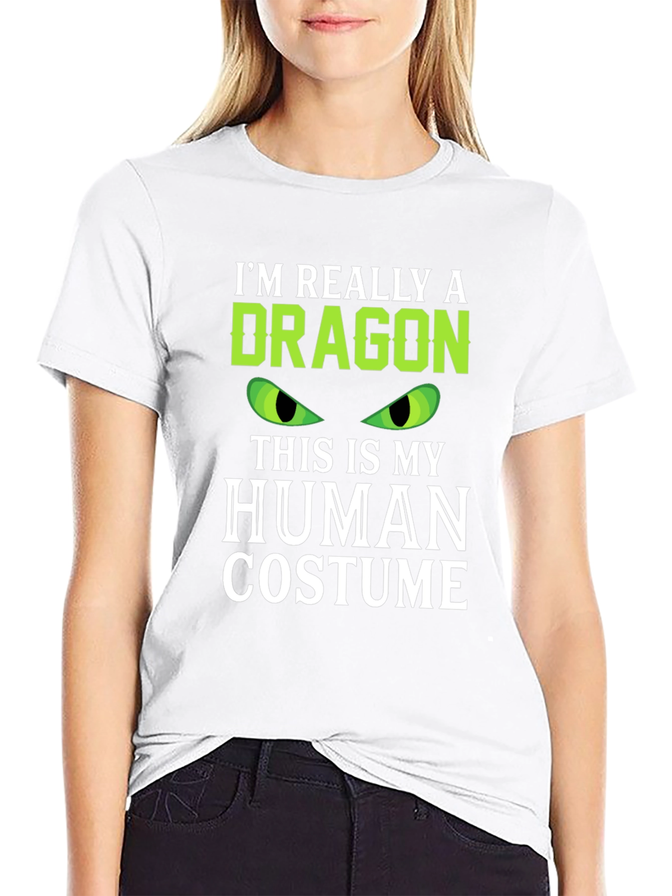 Im Really A Dragon Human Costume T-Shirt