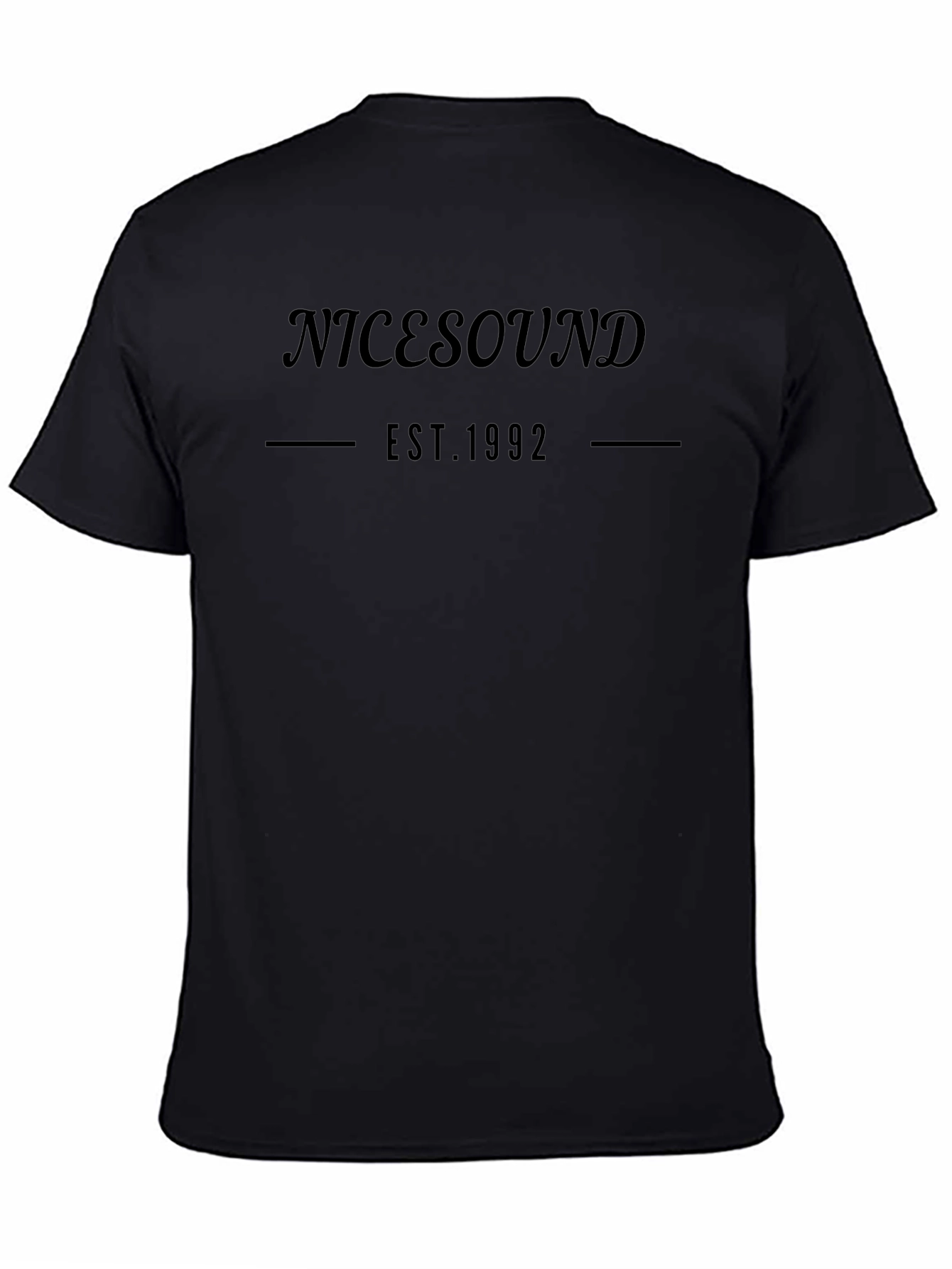 NiceSound Est. 1992 Classic Black Tee