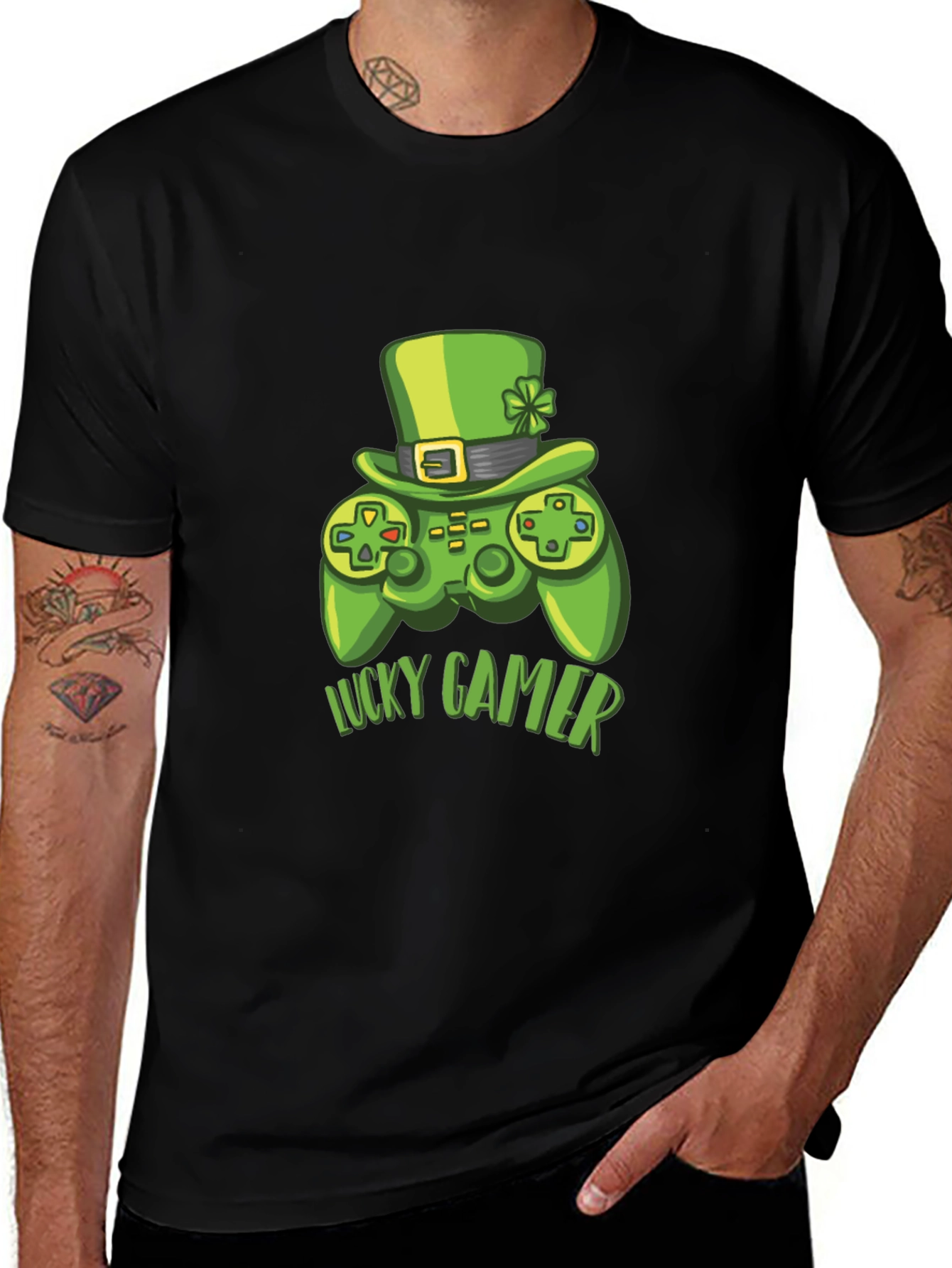 Lucky Gamer T-Shirt - St. Patricks Day