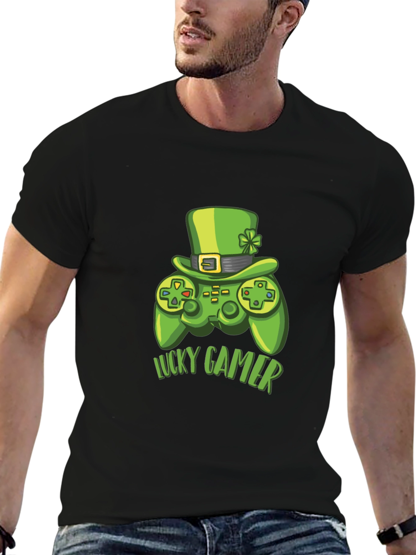 Lucky Gamer T-Shirt - St. Patricks Day