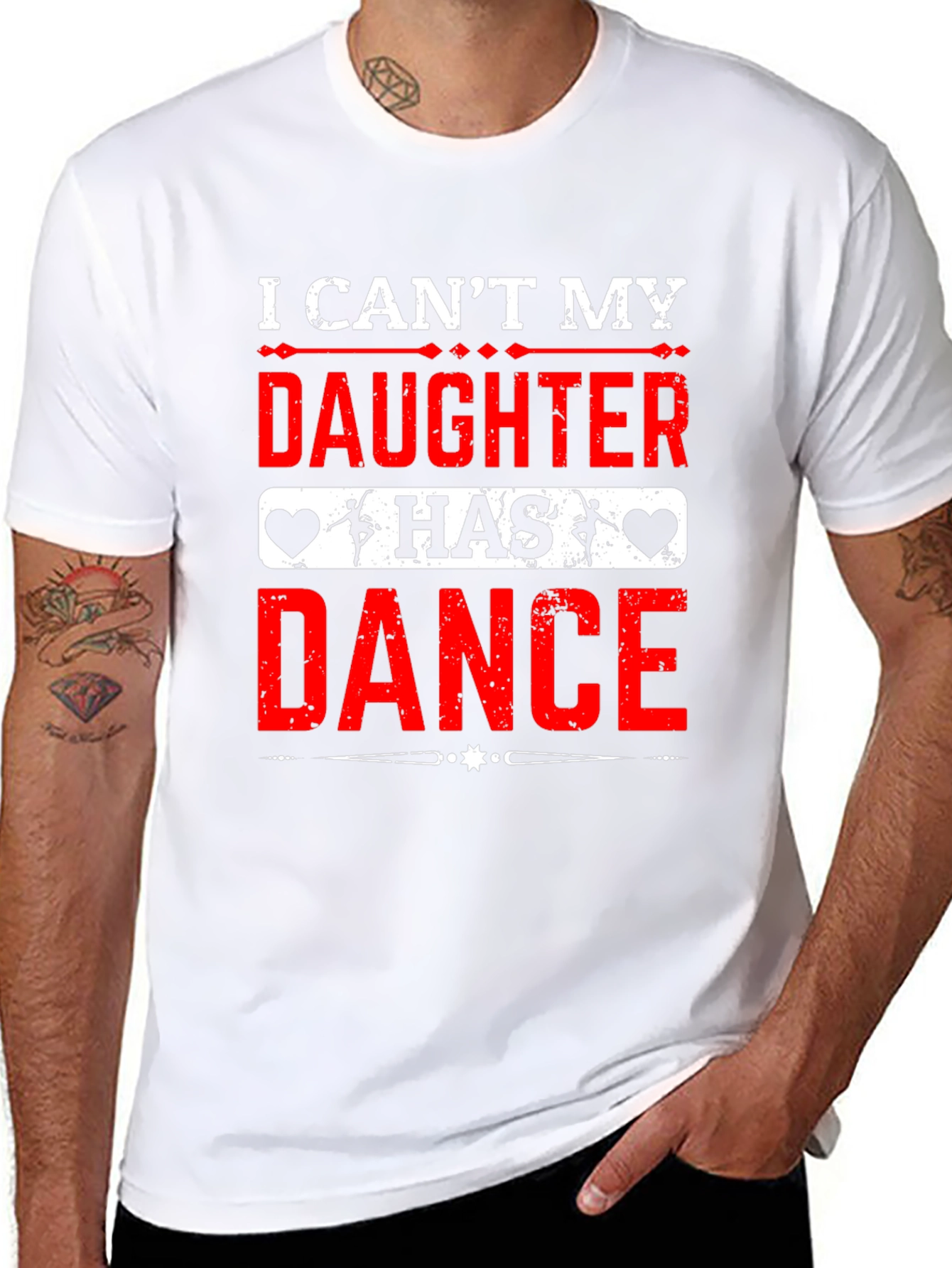 I Cant My Daughter Has Dance T-Shirt