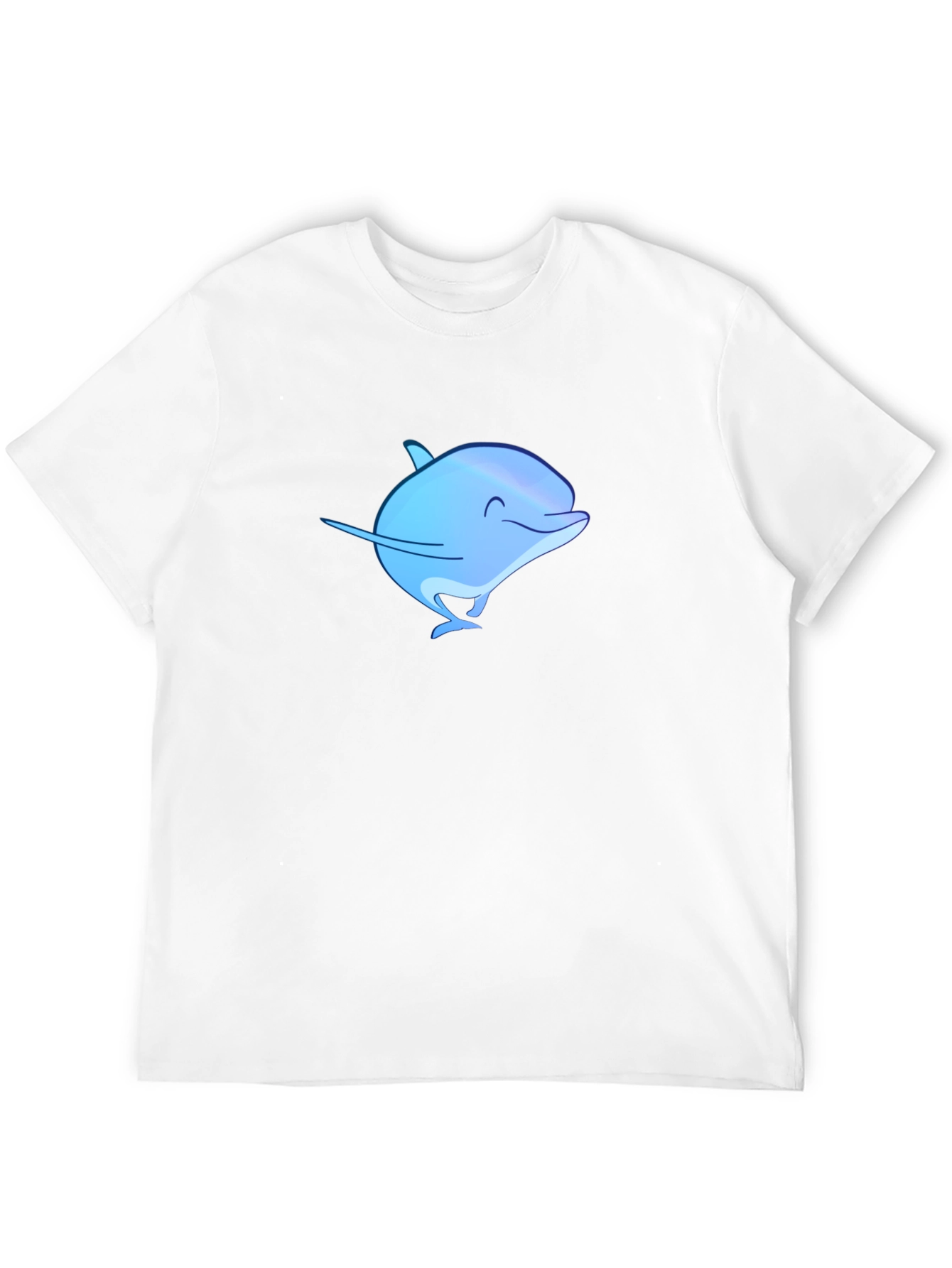 Blue Dolphin Graphic T-Shirt - Casual Comfort