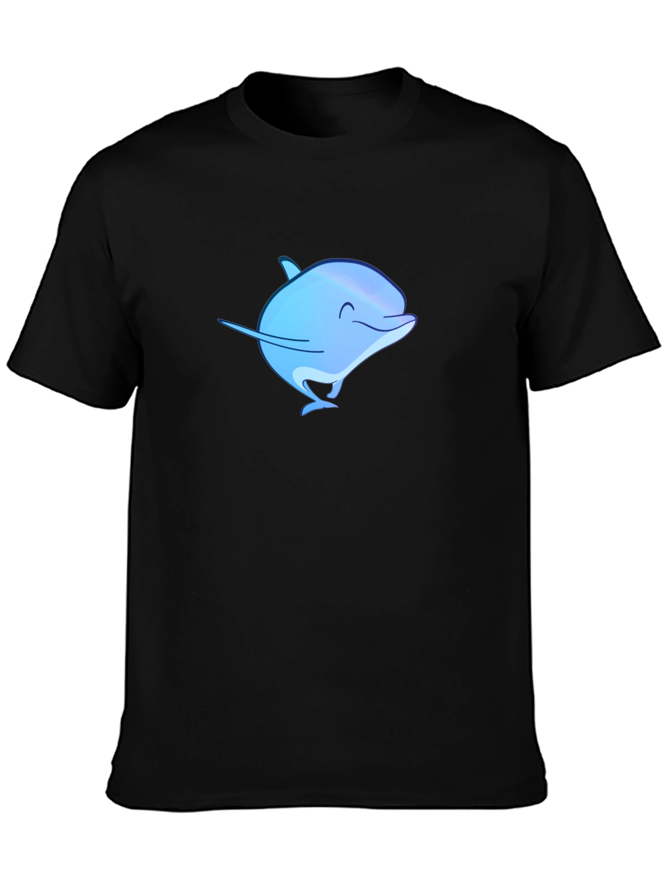 Blue Dolphin Graphic T-Shirt - Casual Comfort